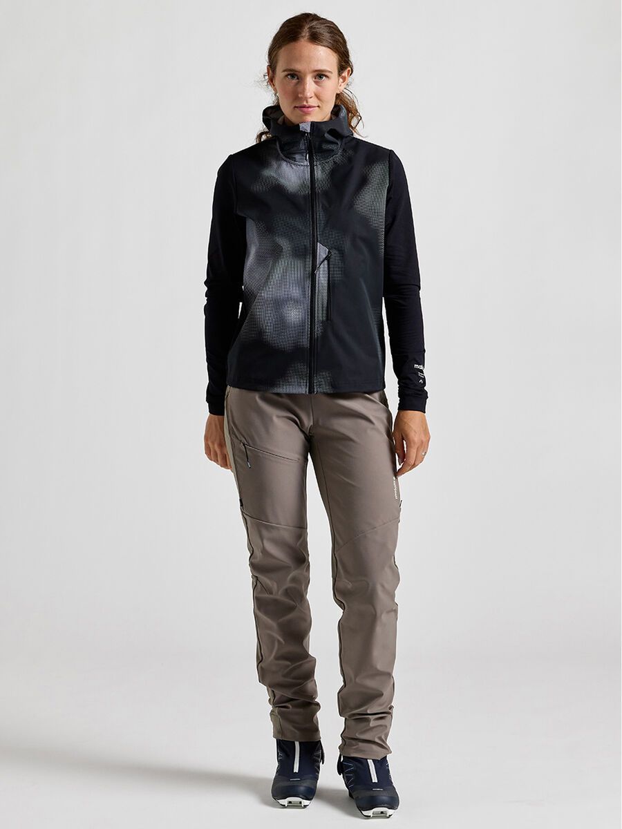 Maloja SennesM. Printed Glide & Ride, deep black bloom - Bild 5