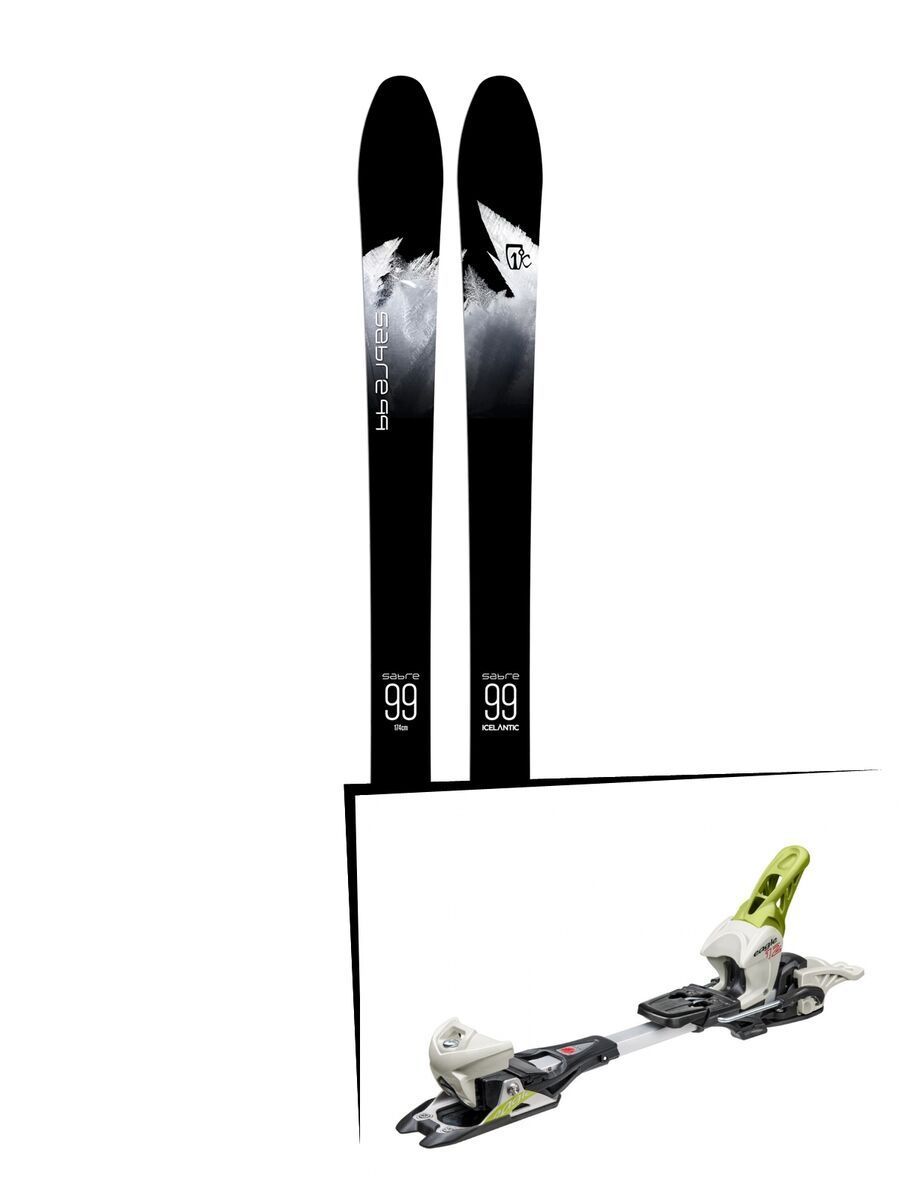 Set: Icelantic Sabre 99 2018 + Fritschi Diamir Eagle 12 lemongrass - Bild 1