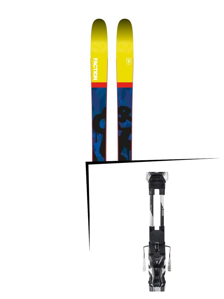 Set: Faction Prodigy 3.0 2018 + Atomic Tracker 13 MNC black/silver - Bild 1