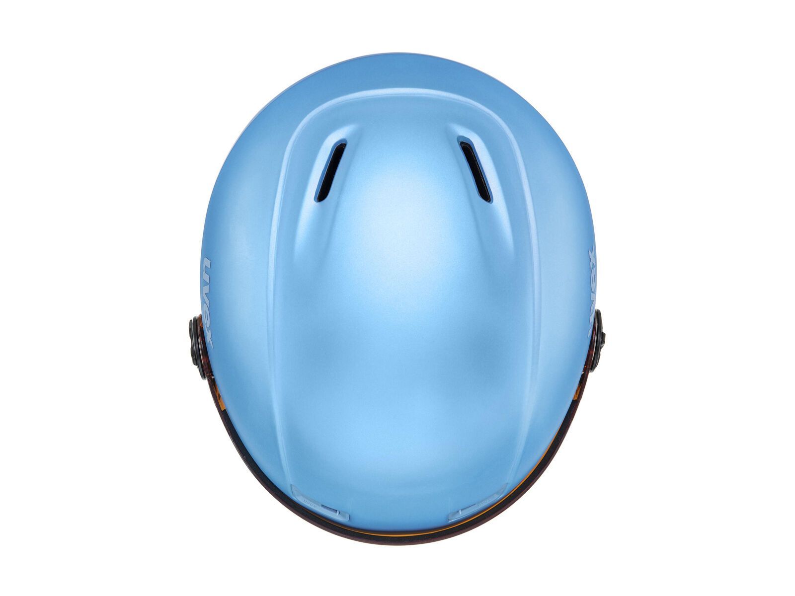 uvex hlmt 400 visor style, cloudy blue mat - Bild 4