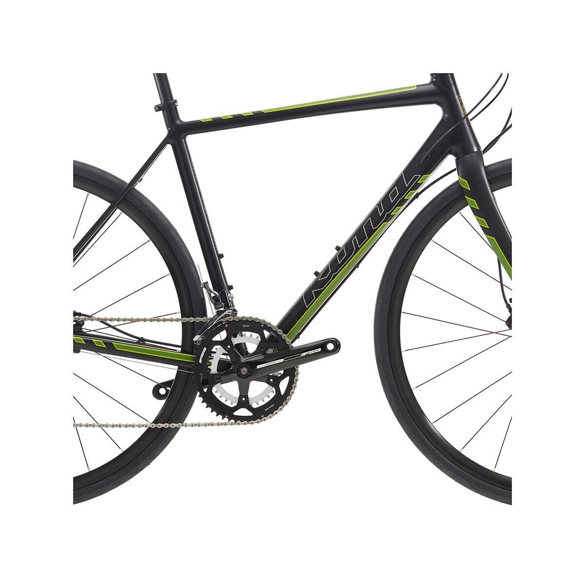 Kona Esatto Fast, matt black w/ silver, dark green & lime decals - Bild 3