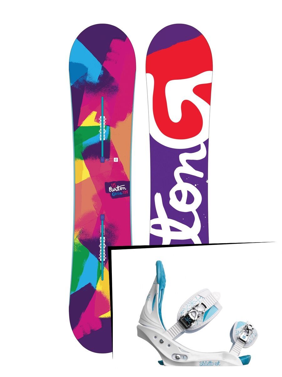 Set: Burton Genie 2017 +  Stiletto EST (364562S) - Bild 1