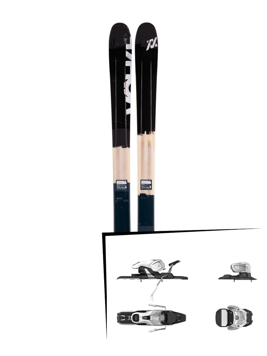 Set: Völkl 90 Eight 2017 + Salomon Warden 11 100 mm, silver white - Skiset - Bild 1