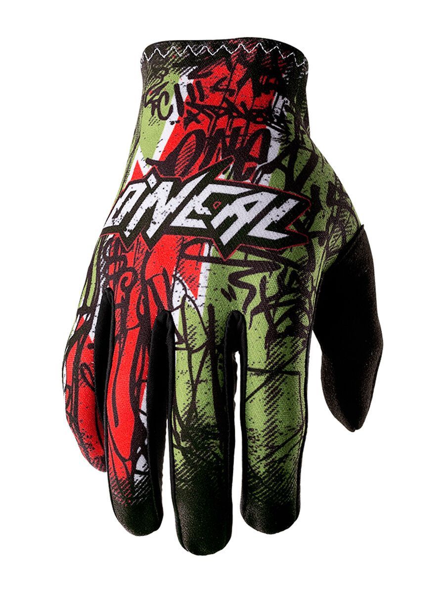 ONeal Matrix Vandal Glove, green/red - Bild 1