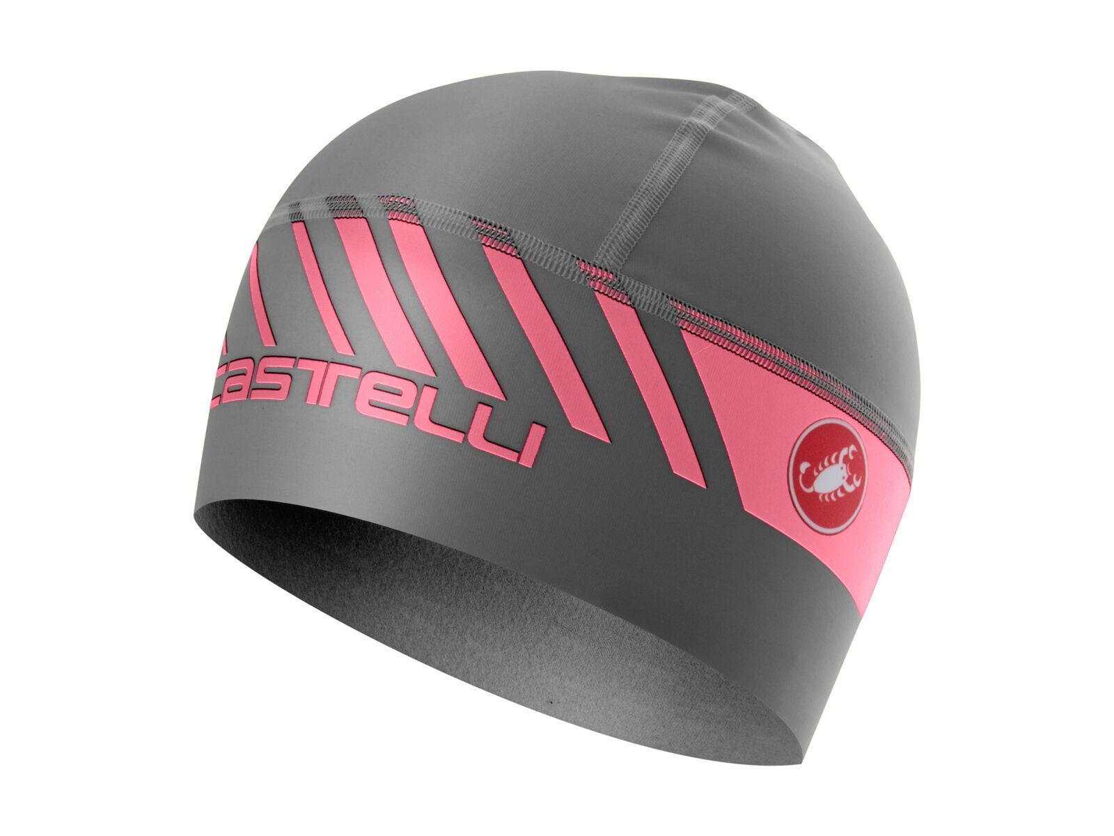 Castelli Arrivo 3 Thermo Skully, dark gray/giro pink - Bild 1