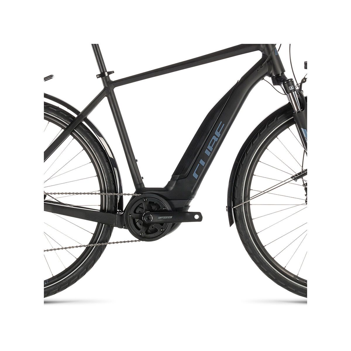 Cube Touring Hybrid ONE 500, black´n´blue - Bild 3