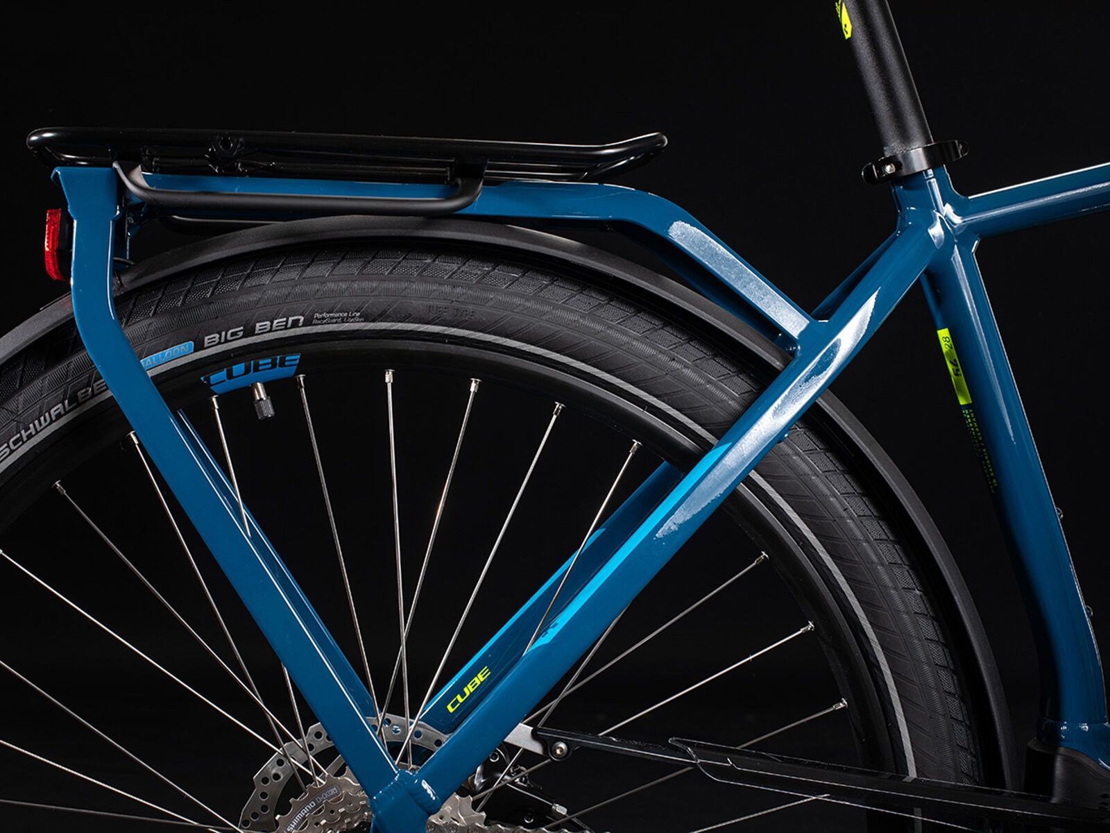 Cube Kathmandu Hybrid ONE 500, blue´n´yellow - Bild 5