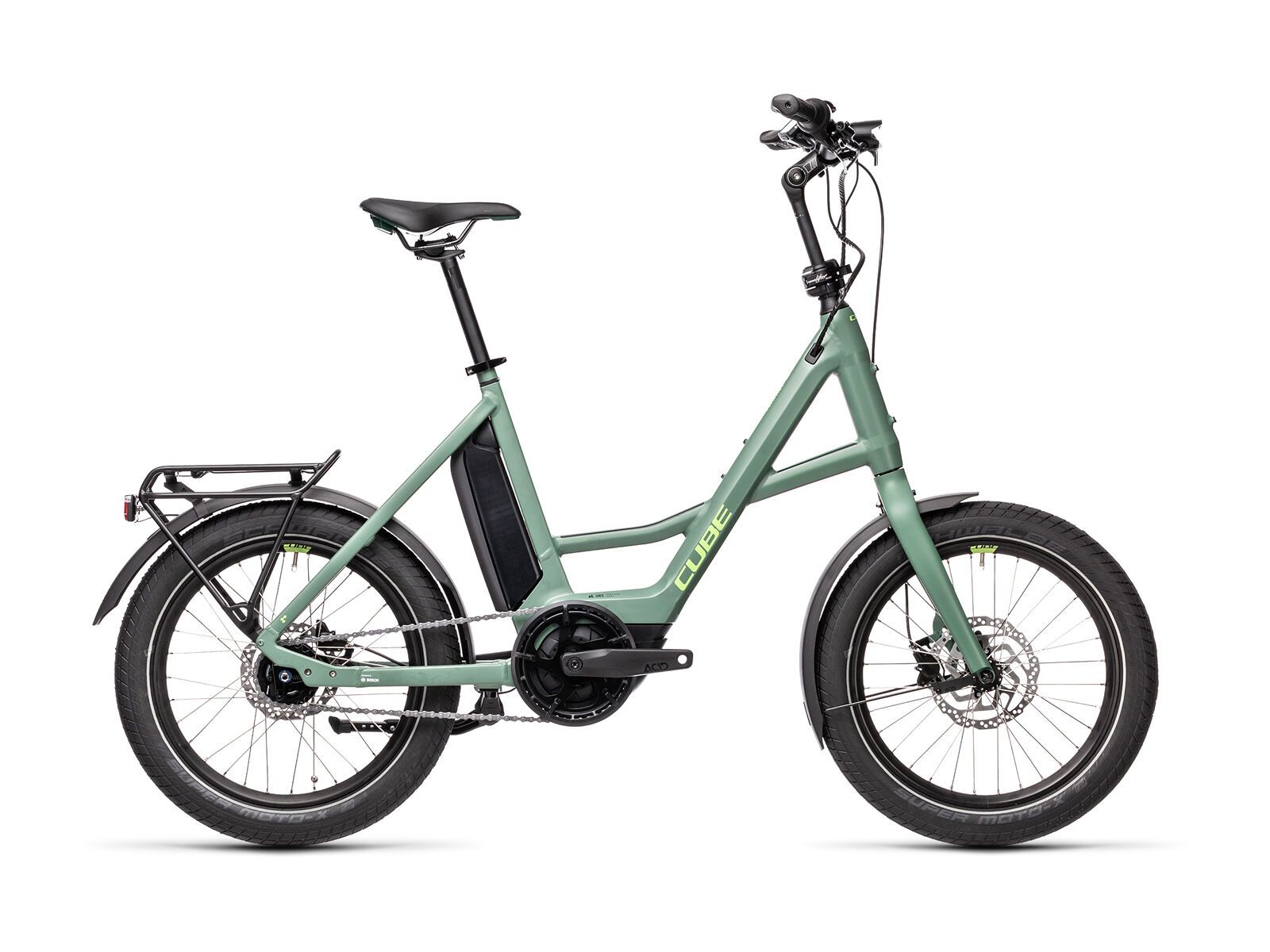 Cube Compact Hybrid, green´n´green - Bild 1