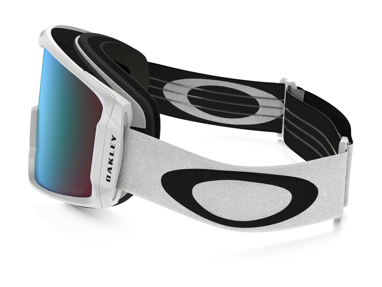 Oakley Line Miner - Prizm Jade Iridium, matte white - Bild 4