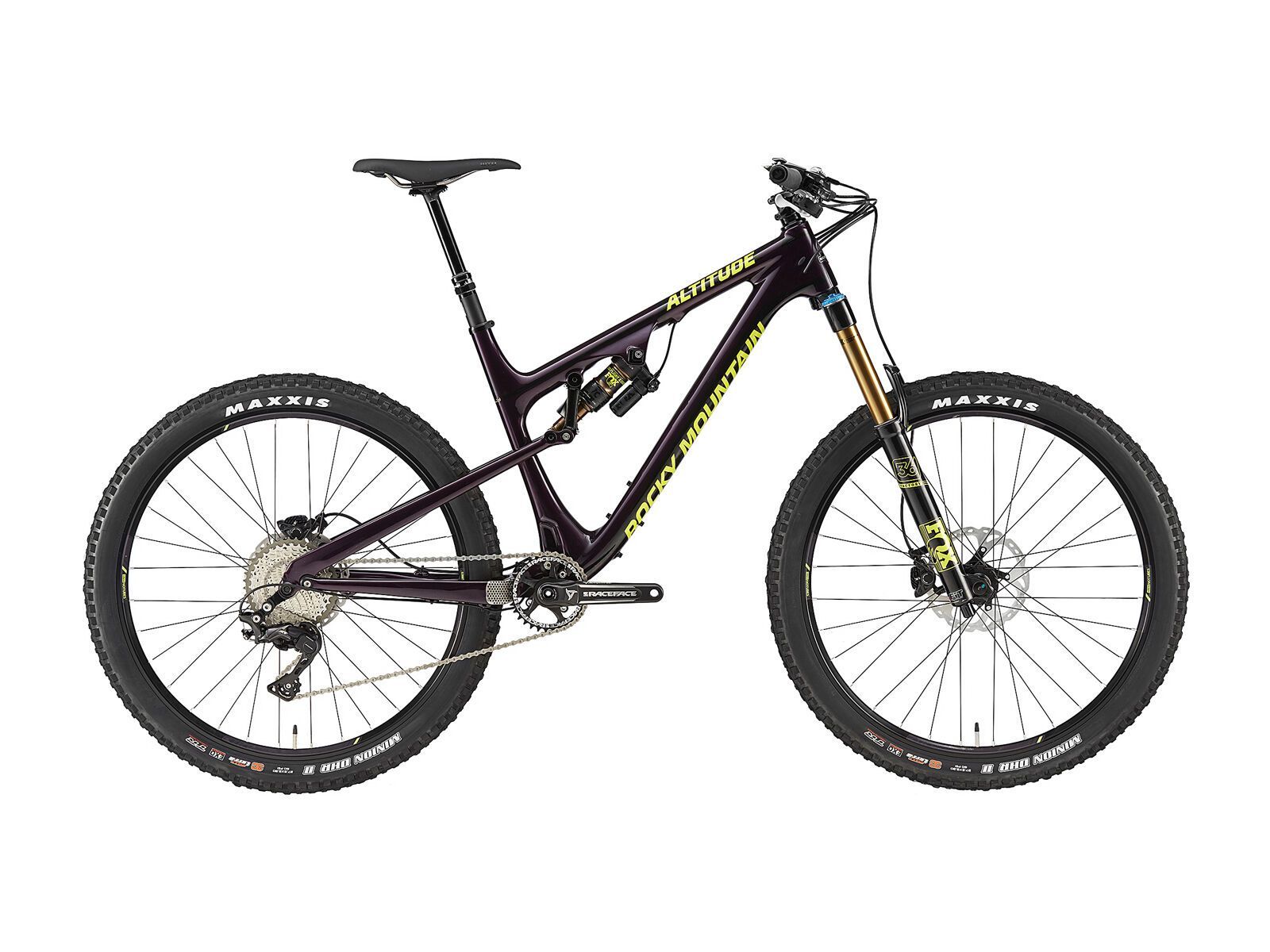 Rocky Mountain Altitude 790 MSL Rally Editition, gloss eggplant/black/acid - Bild 1