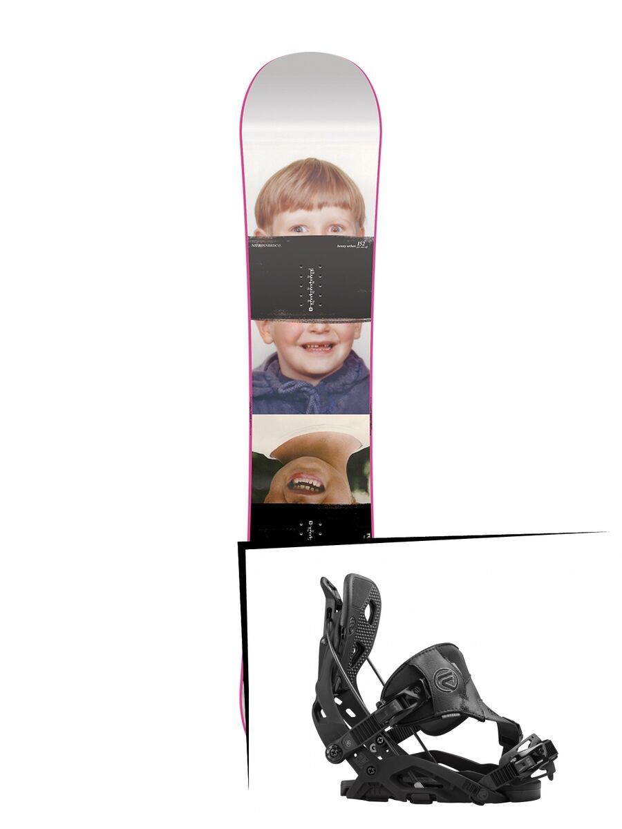 Set: Nitro Pro One Off 2017 + Flow Fuse Hybrid (1513148S) - Bild 1