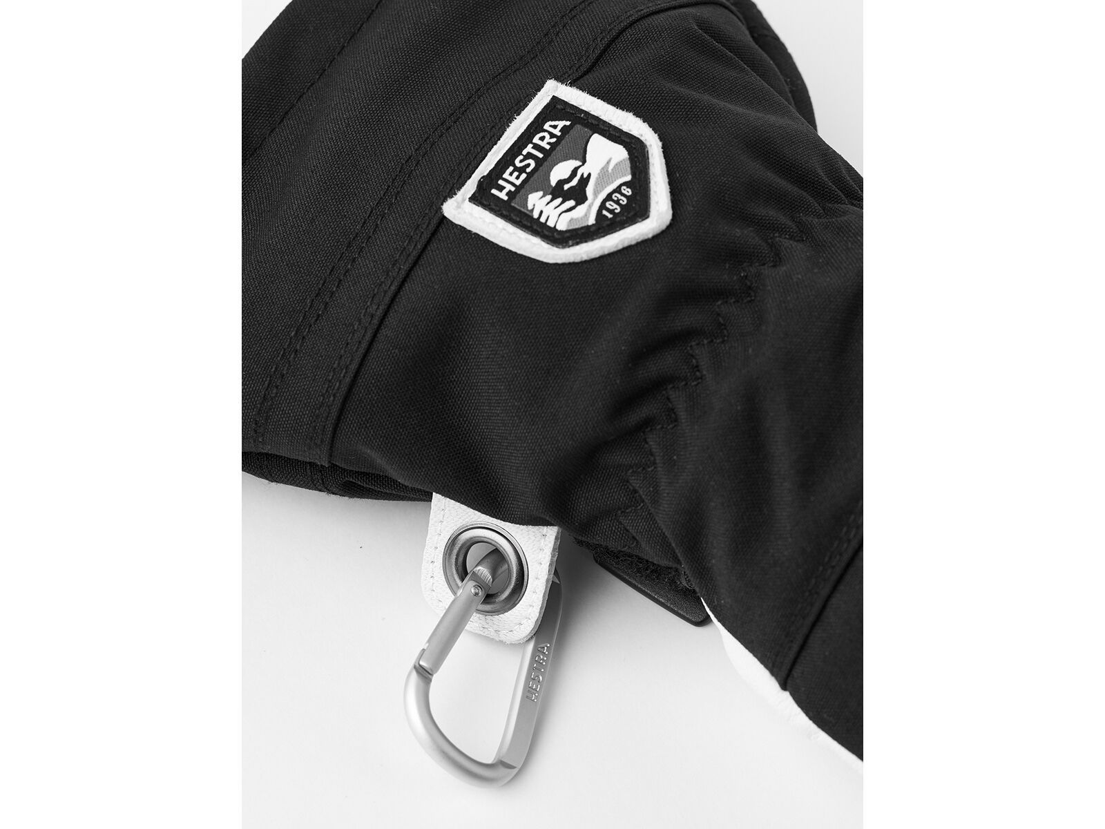 Hestra Army Leather Heli Ski 5 Finger, black - Bild 2