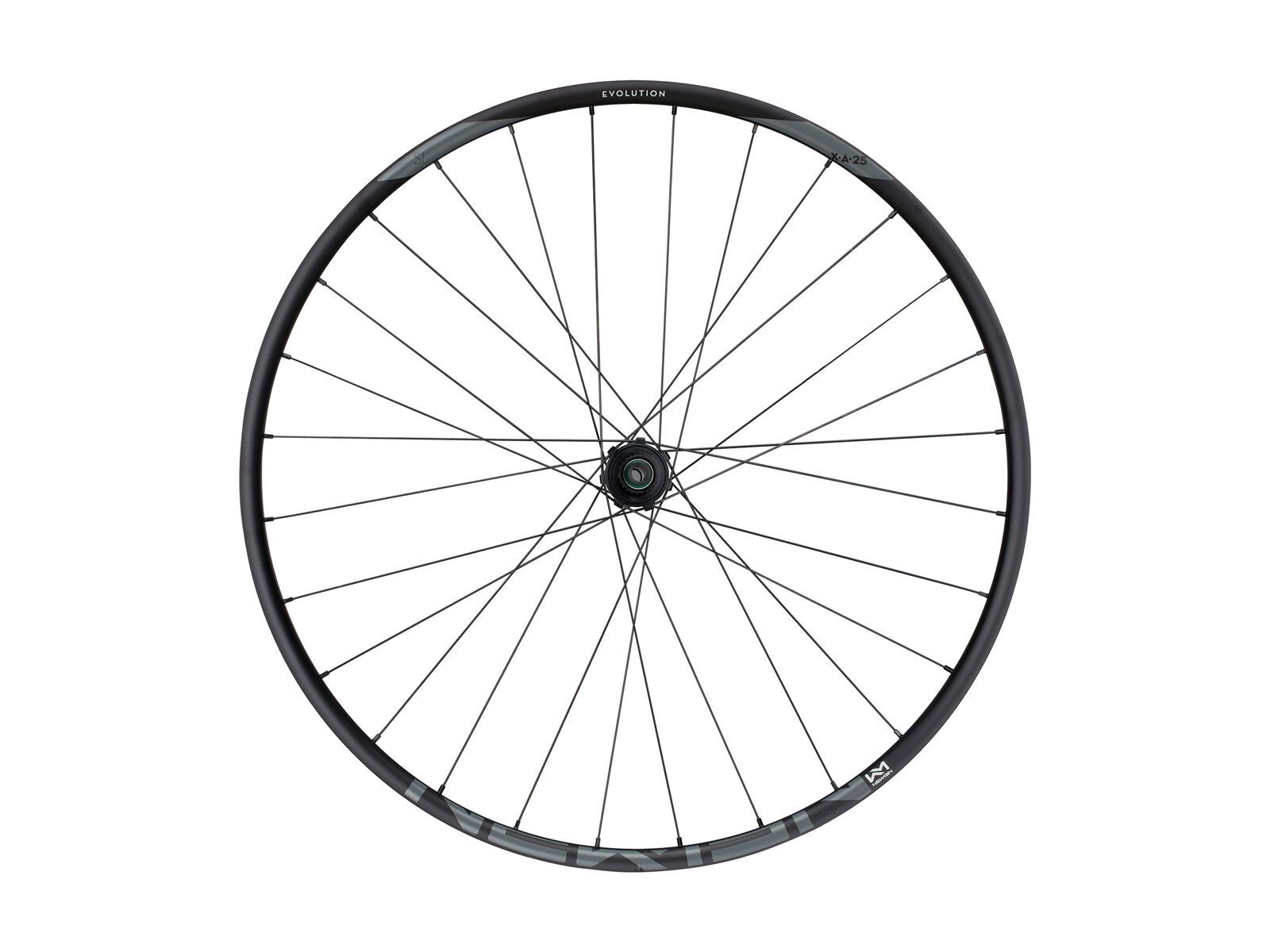 Newmen Evolution SL X.A.25 6-Loch - 29 / 12x148 mm Boost / Shimano Micro Spline, black / silver hub - Bild 2