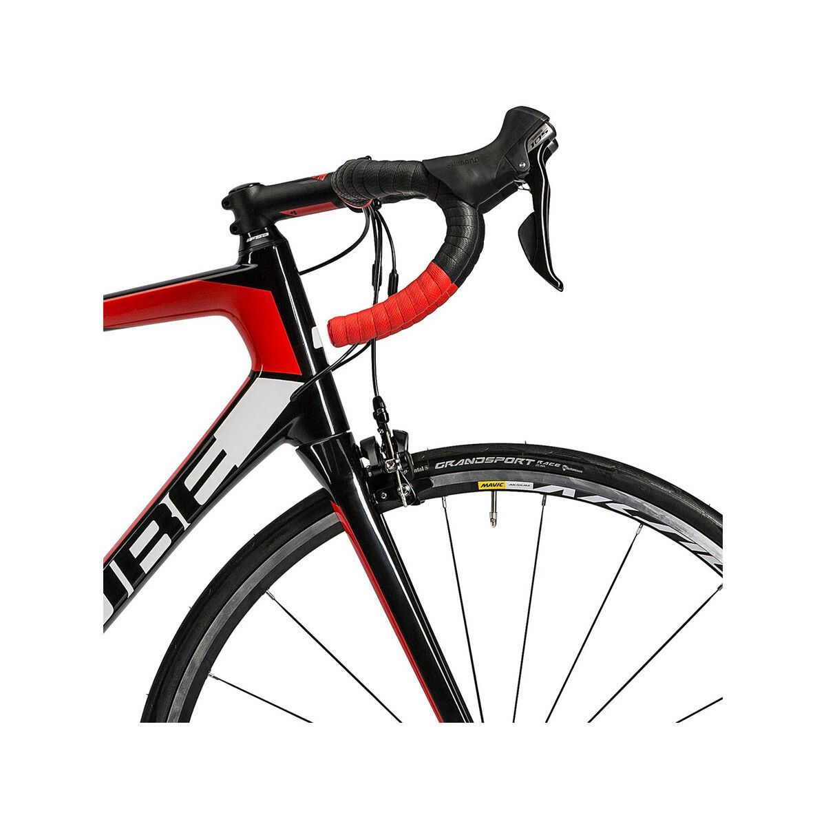 Cube Attain GTC, carbon´n´red - Bild 5