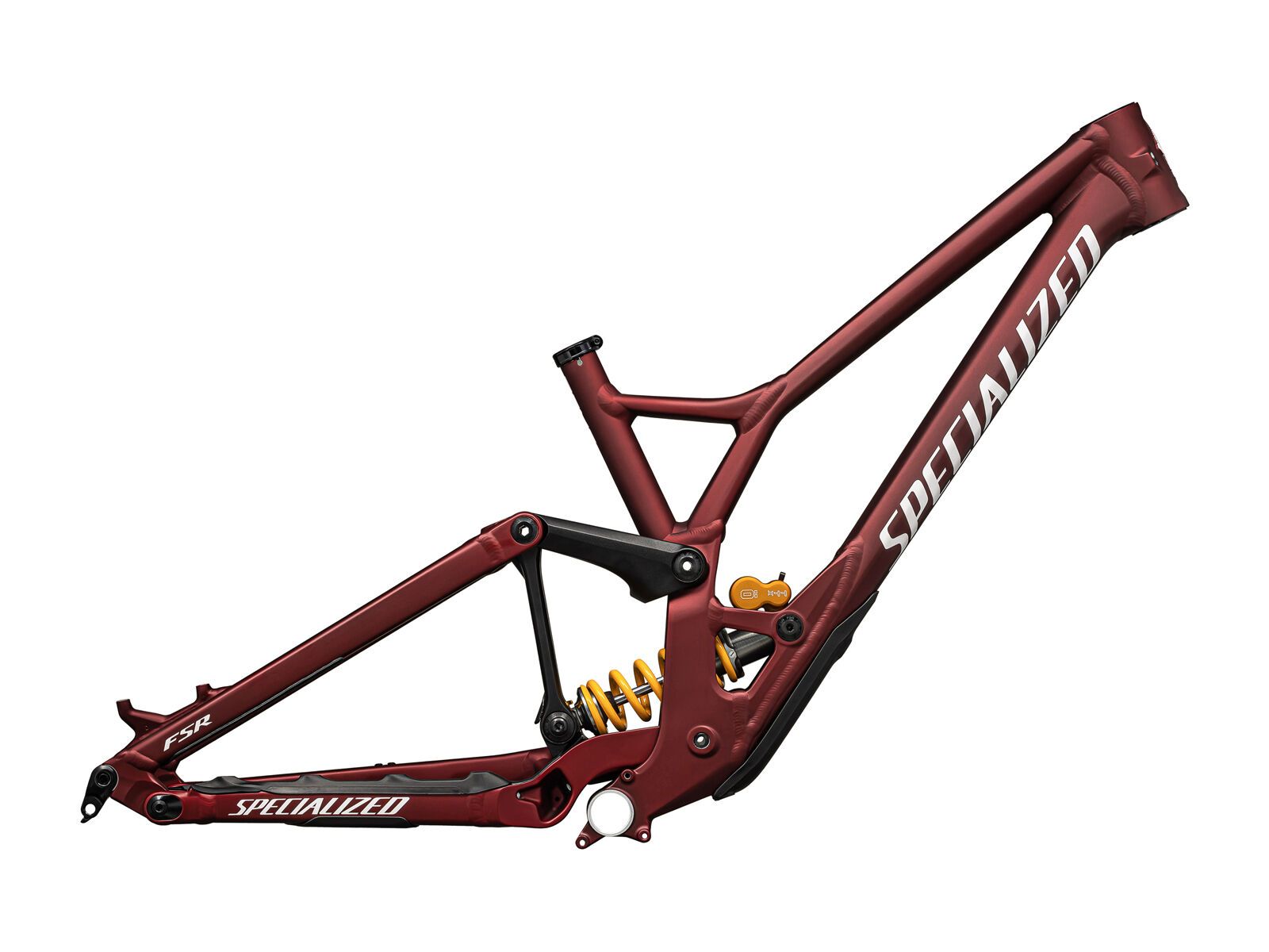 Specialized Demo Race Frame, red sky/white - Bild 1