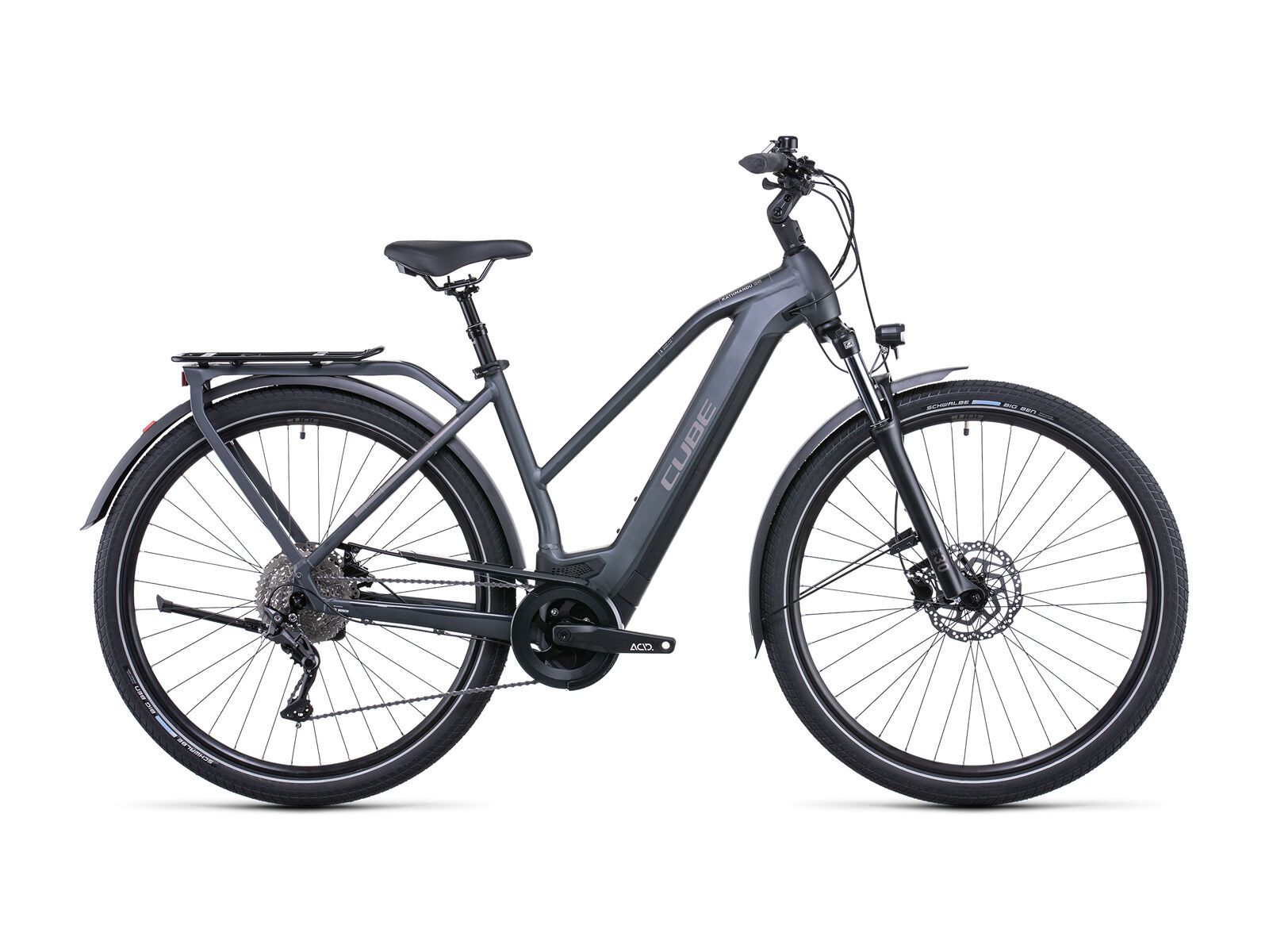 Cube Kathmandu Hybrid One 625 Trapeze, grey´n´teak - Bild 1