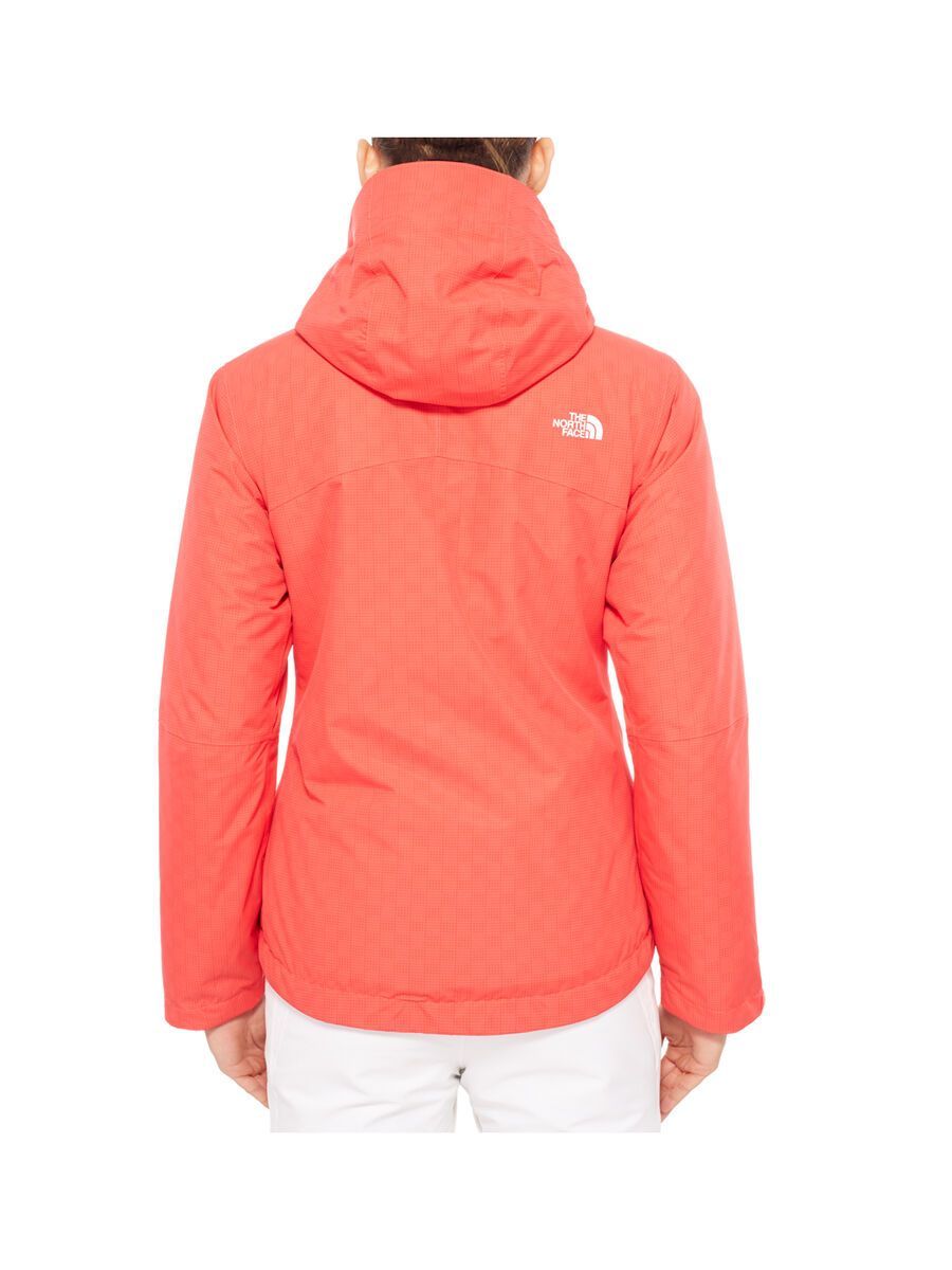 The North Face Womens Descendit Jacket, melon red print - Bild 3