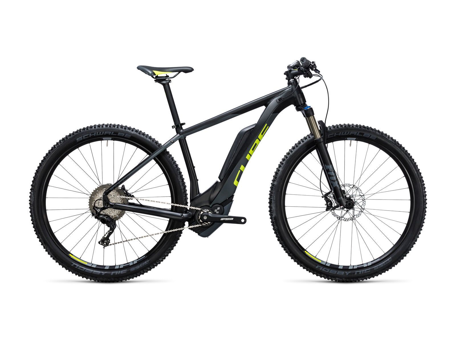 Cube Reaction Hybrid HPA SLT 500 27.5, black´n´flashyellow - Bild 1
