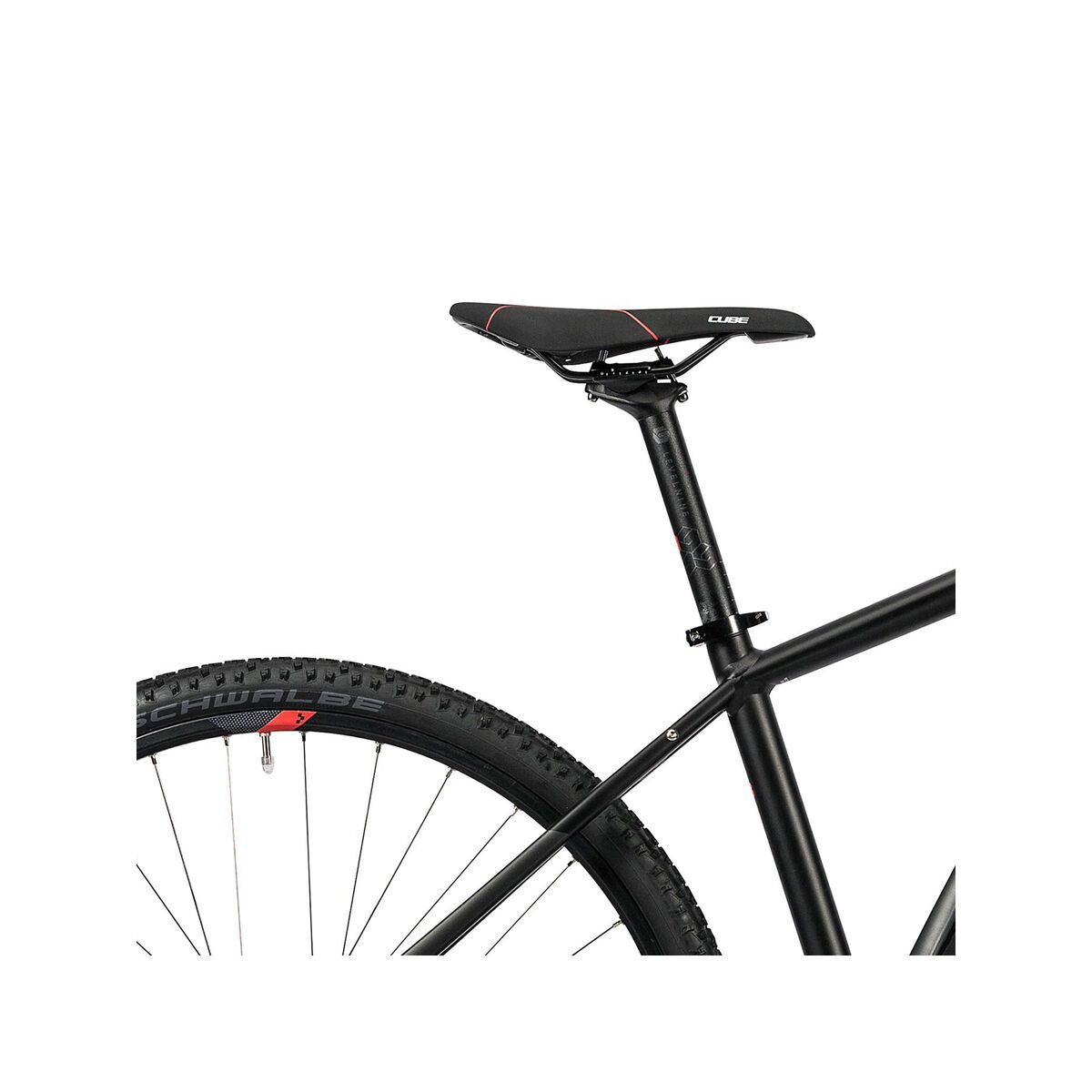 Cube Cross Hybrid Pro 400, black´n´red - Bild 6