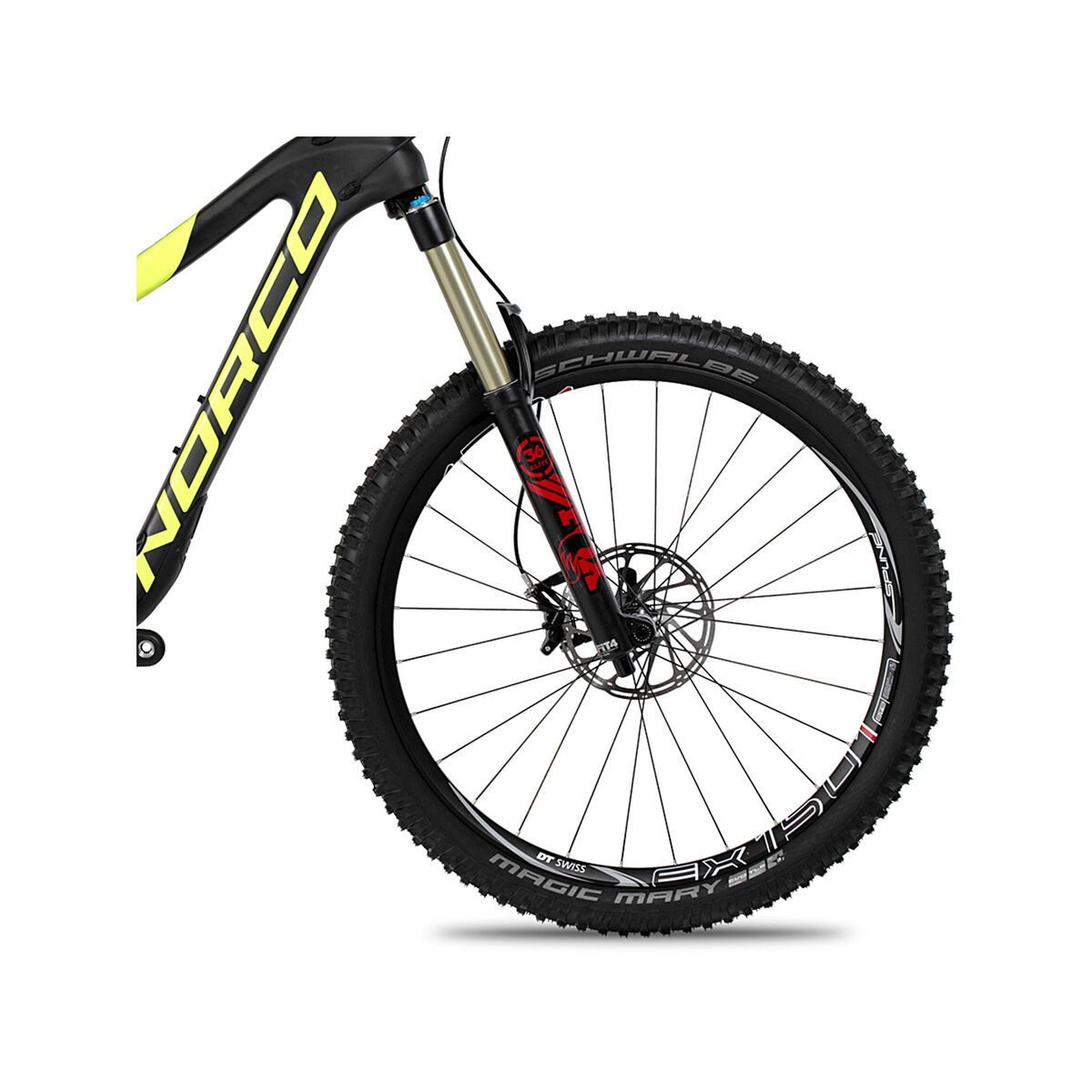 Norco Range C 7.1, black/yellow - Bild 3