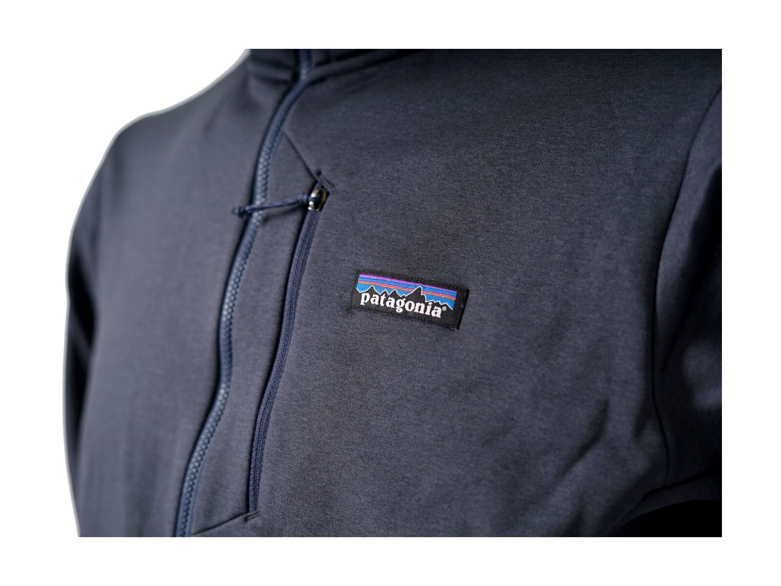 Patagonia Men's R1 Daily Jacket, smolder blue / light smolder blue x-dye - Bild 2