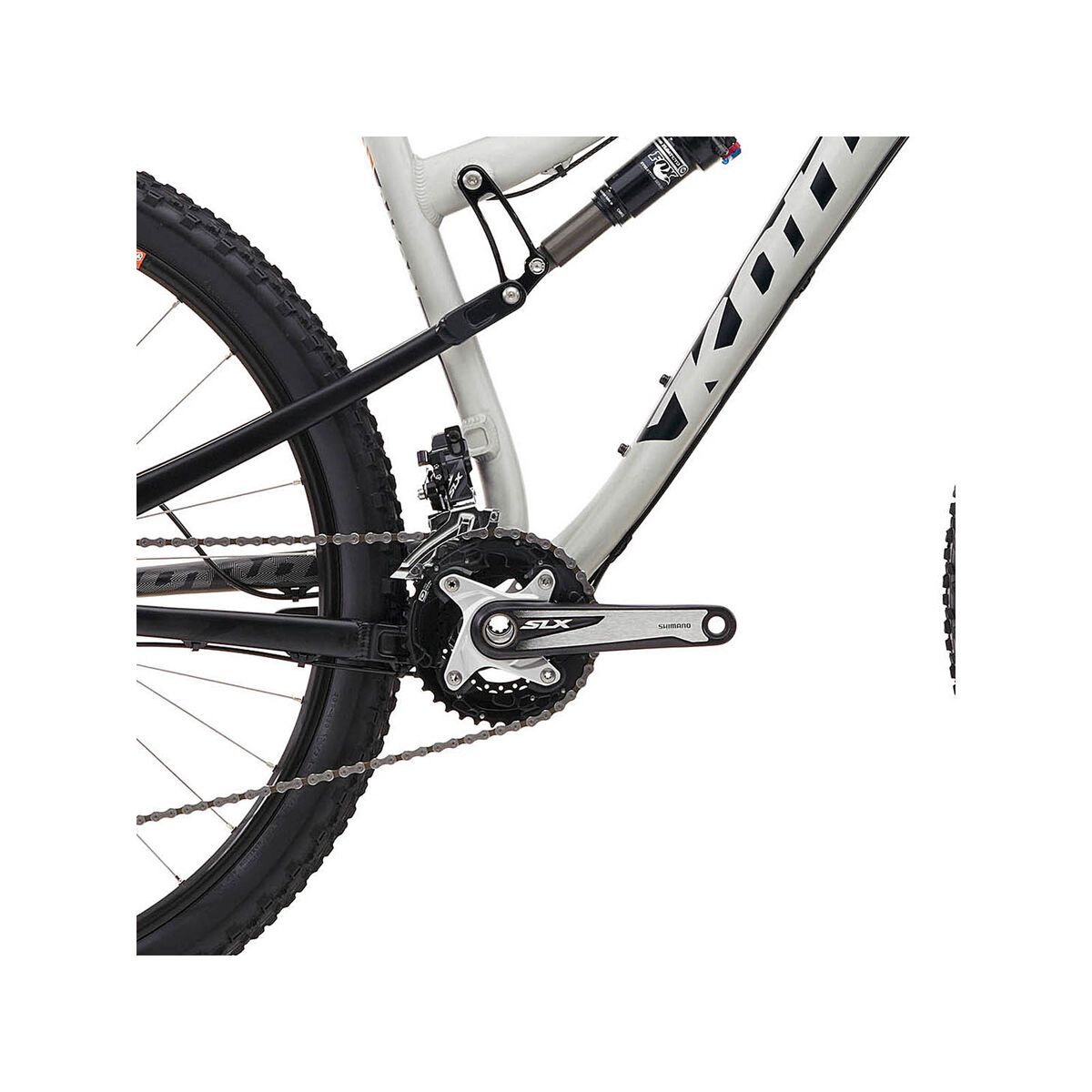 Kona Satori, matt raw aluminium/black/orange - Bild 3