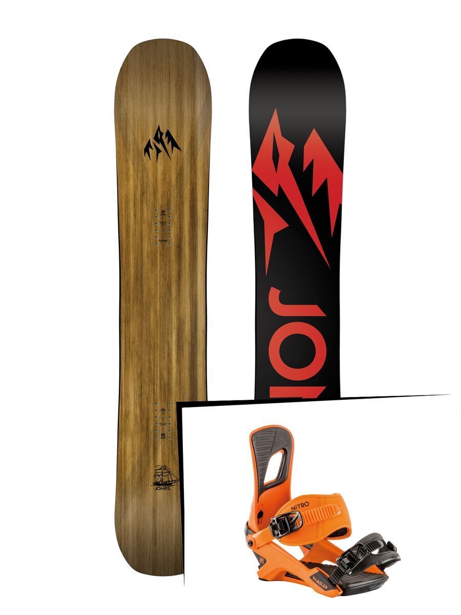 Set: Jones Flagship Wide 2019 + Nitro Rambler OJ - Bild 1