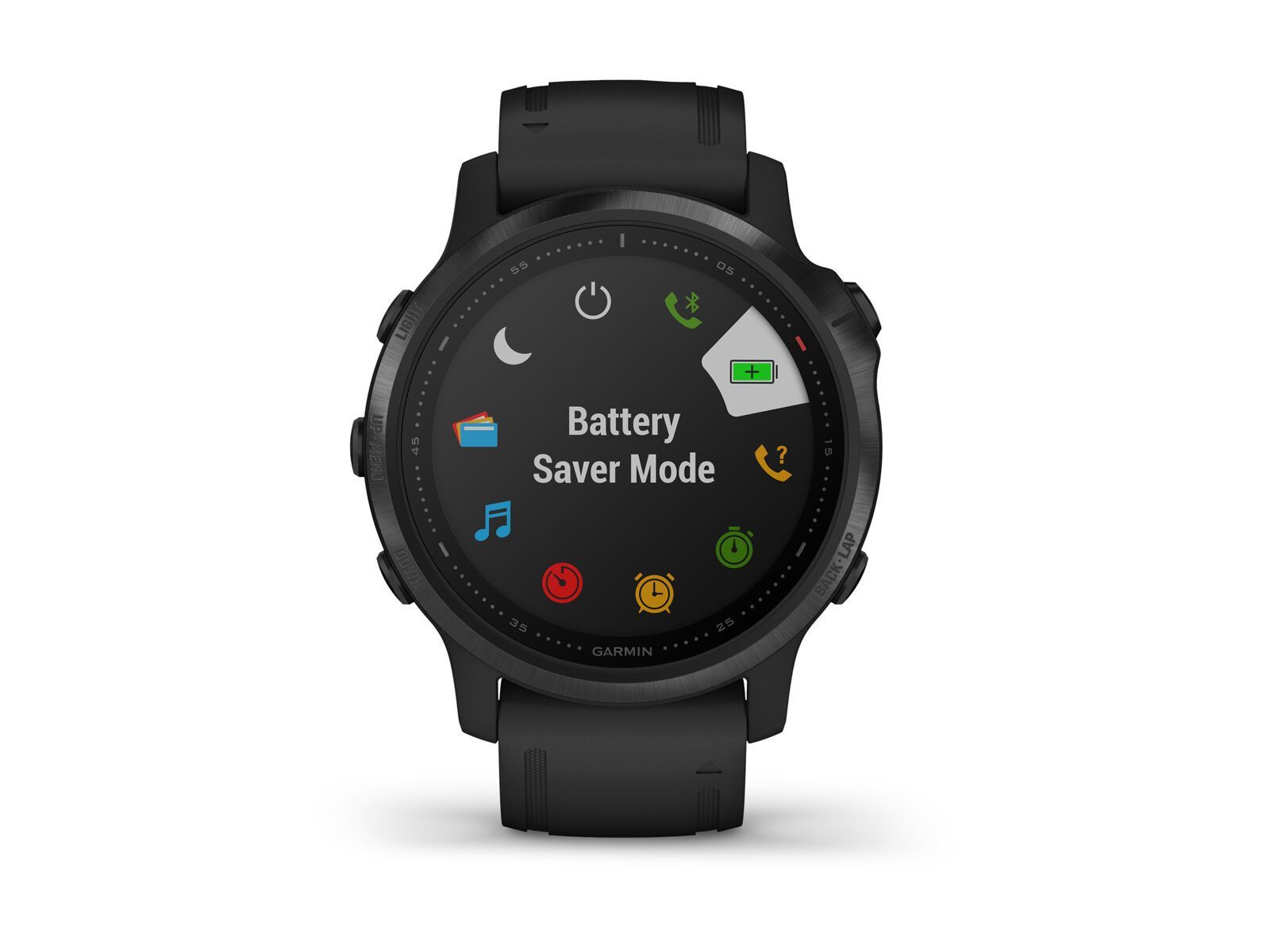 Garmin fenix 6S Pro, schwarz/schiefergrau - Bild 3