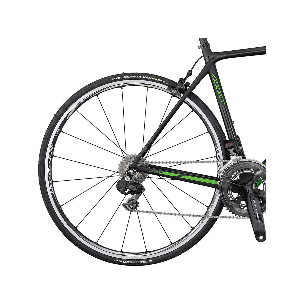 Scott Addict RC Di2, black/green - Bild 5