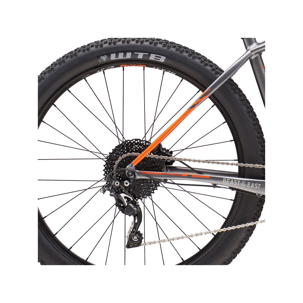 Cannondale Beast Of The East 3 Grey Orange Biker Boarder De