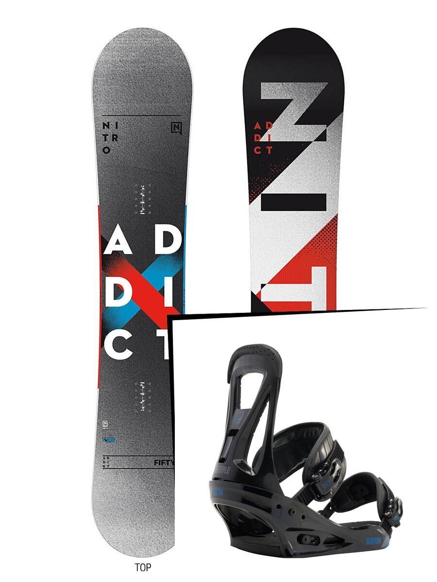 Set: Nitro Addict  + Burton Freestyle (1191317S) - Bild 1