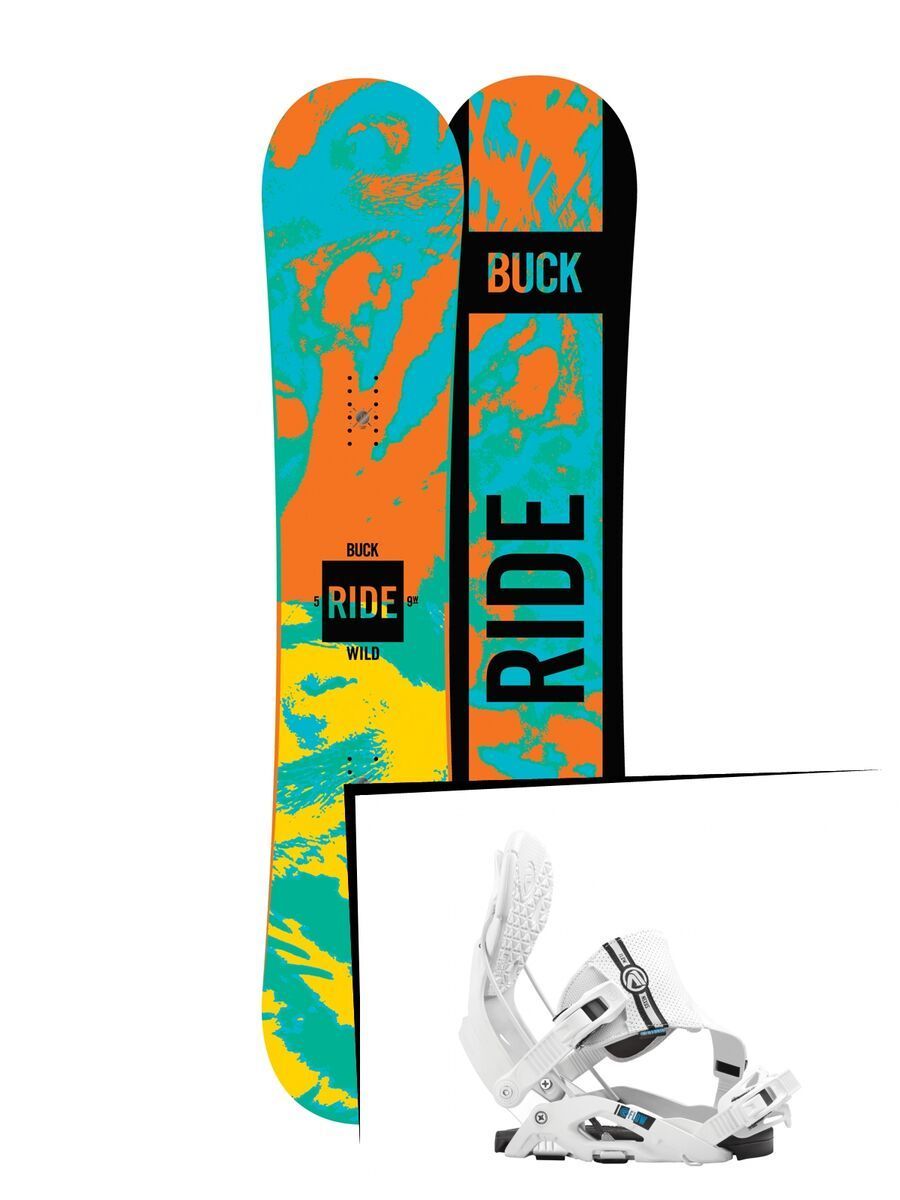 Set: Ride Buck Wild 2016 + Flow Nexus Hybrid (1513172S) - Bild 1