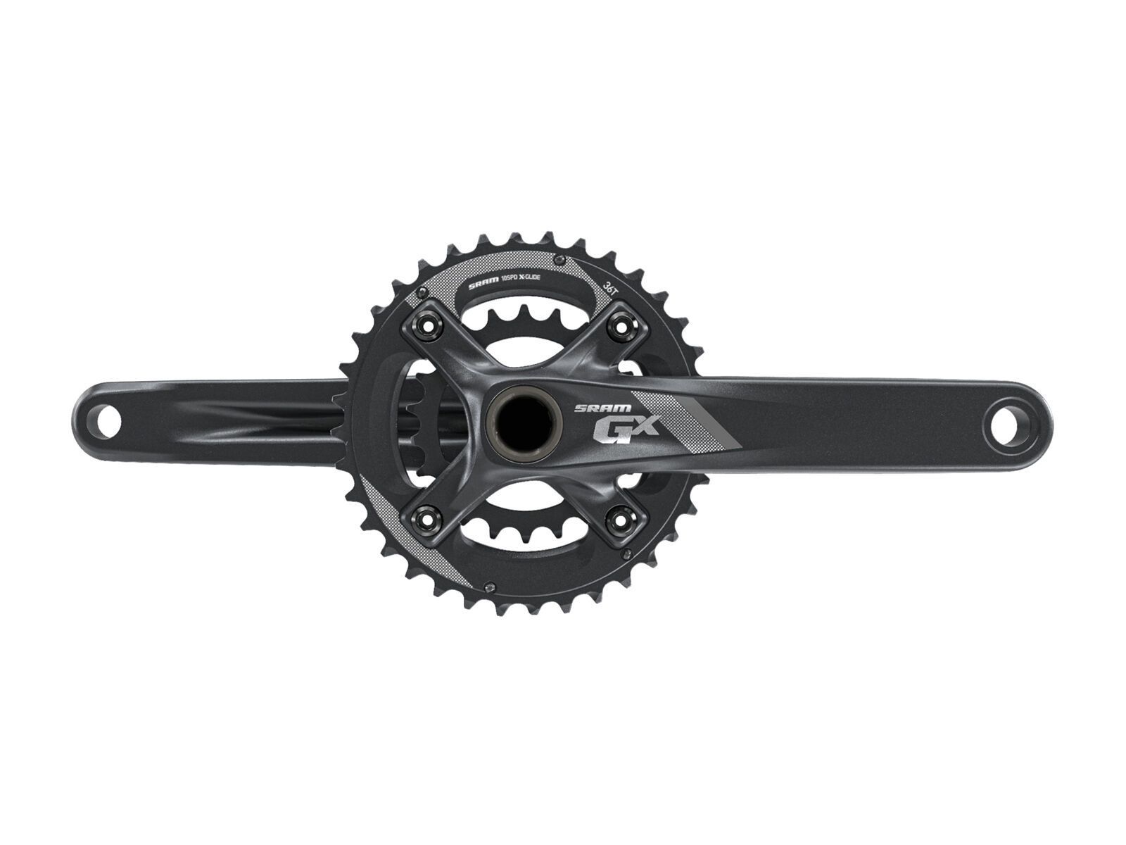 SRAM GX-1000 2x10 Kurbel - GXP, Fatbike, 34/22 Z, schwarz - Bild 1