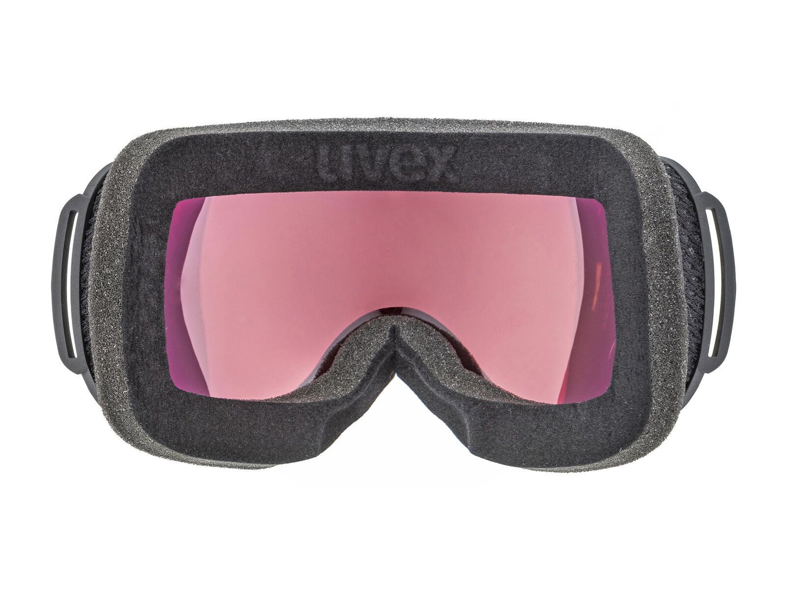 uvex downhill 2000 FM, black mat orange/Lens: mirror rainbow - Bild 3