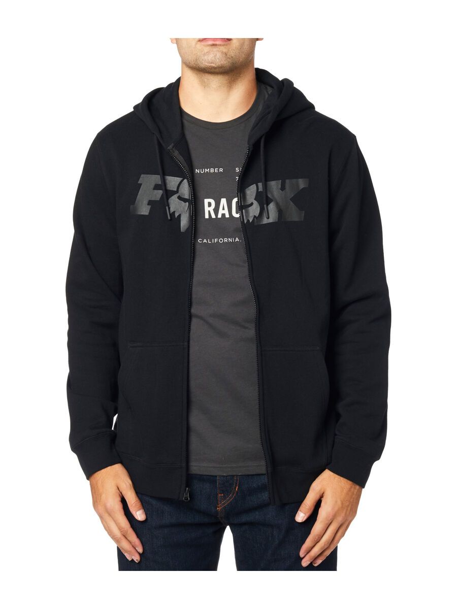 Fox Legacy F-Head-X Zip Hoodie, black - Bild 6