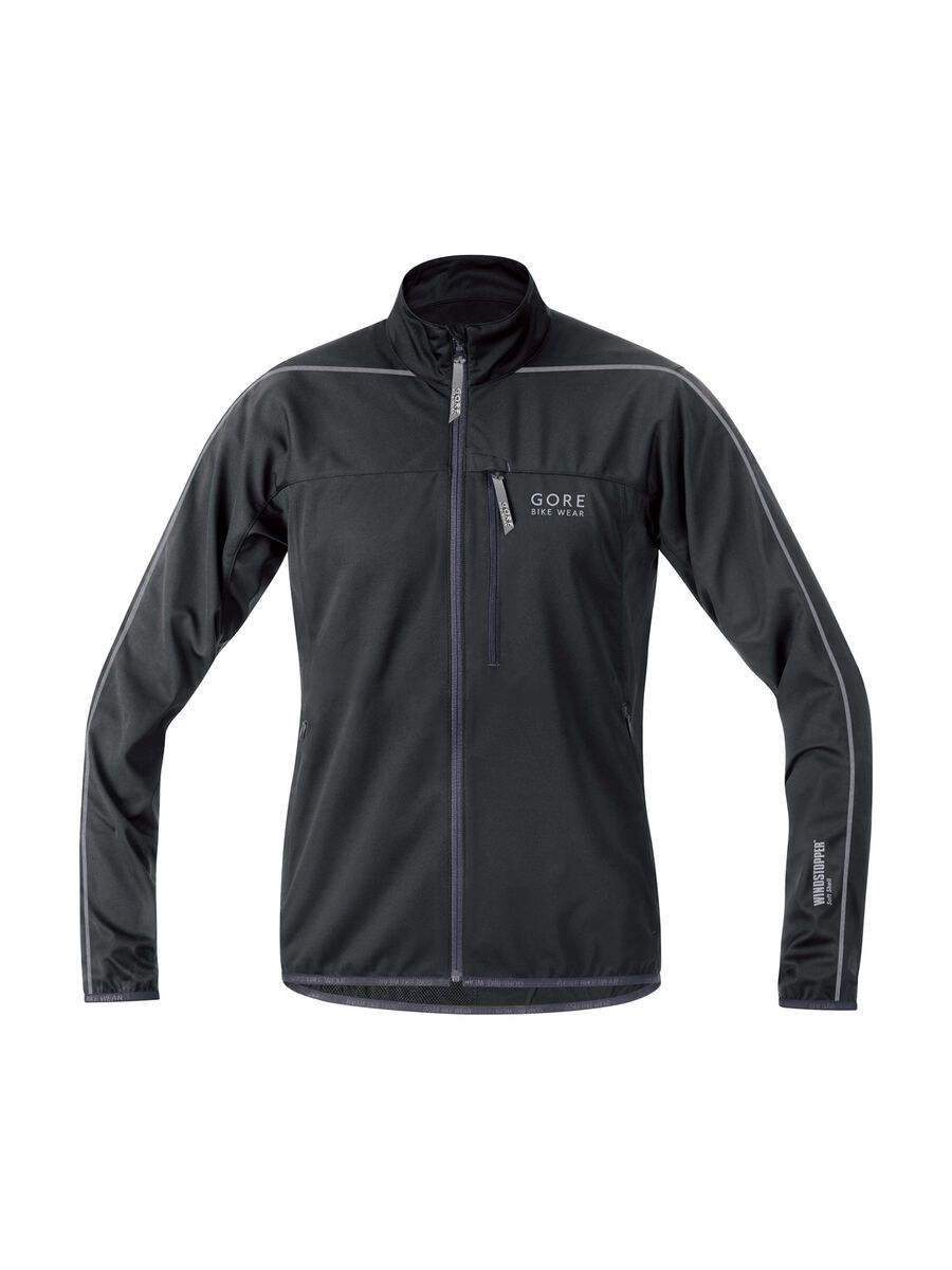 Gore Bike Wear Countdown Windstopper Soft Shell Light Jacke, black/graphite grey - Bild 1