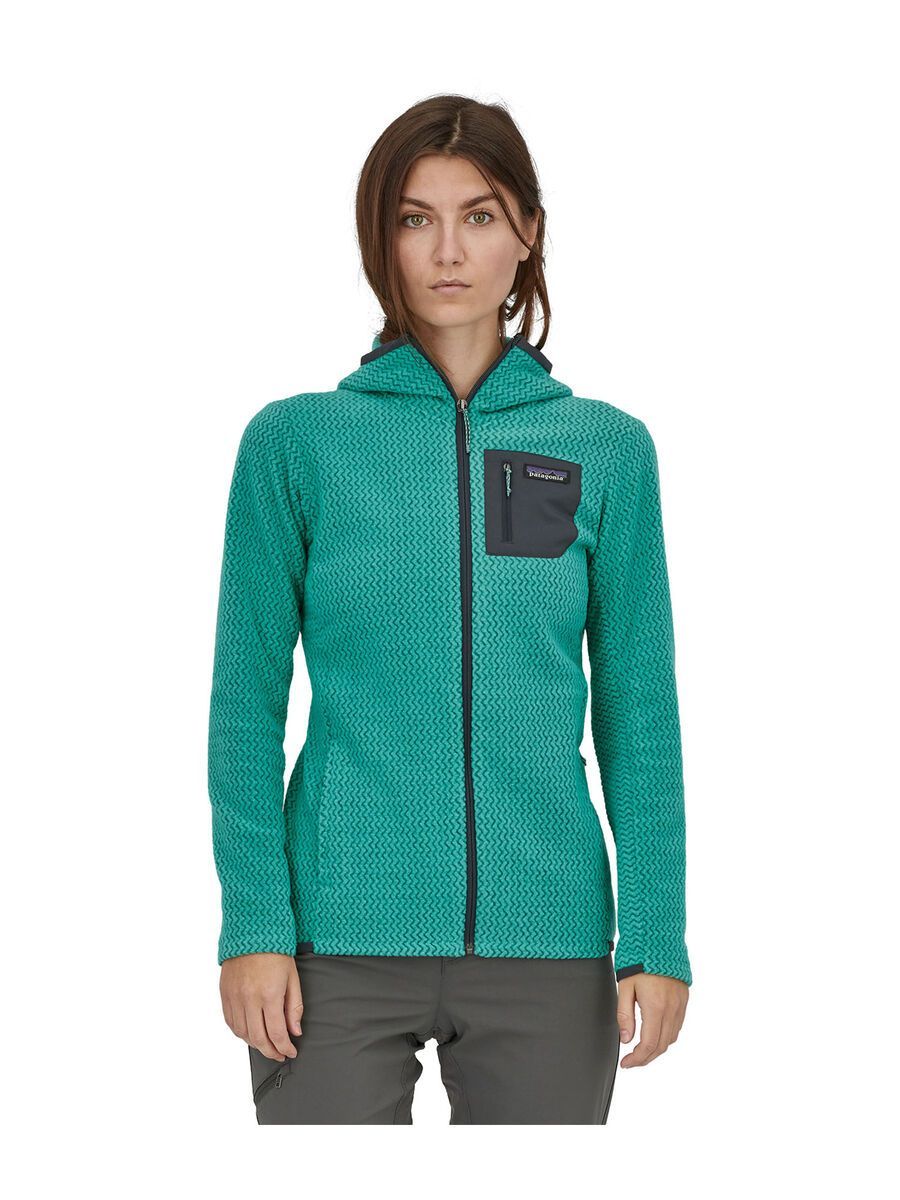 Patagonia Women's R1 Air Full-Zip Hoody, fresh teal - Bild 2