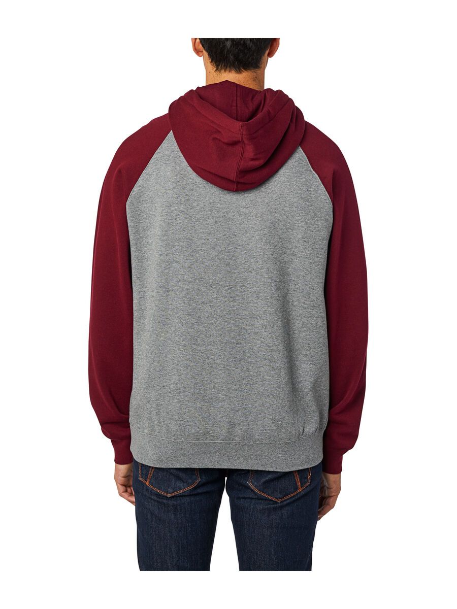 Fox Crest Pullover Fleece, heather graphite - Bild 4