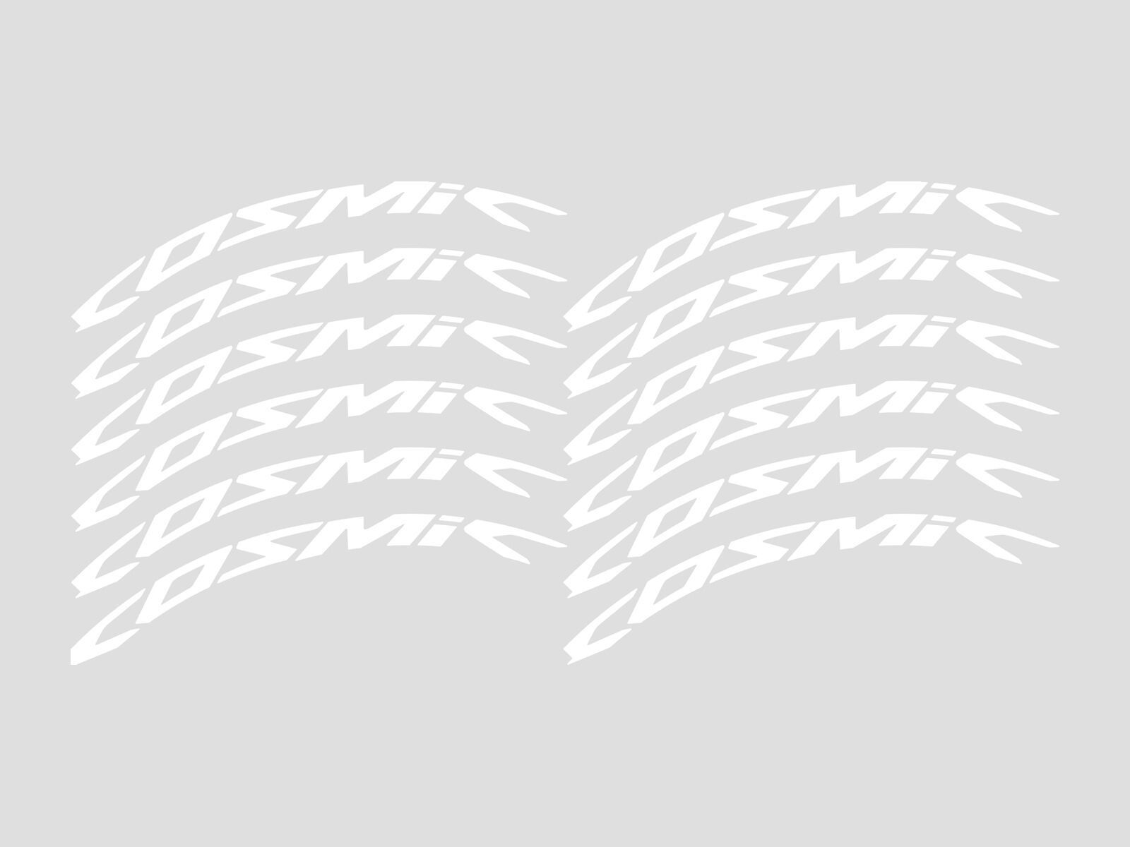 Mavic Cosmic Wheel Stickers, white - Bild 1