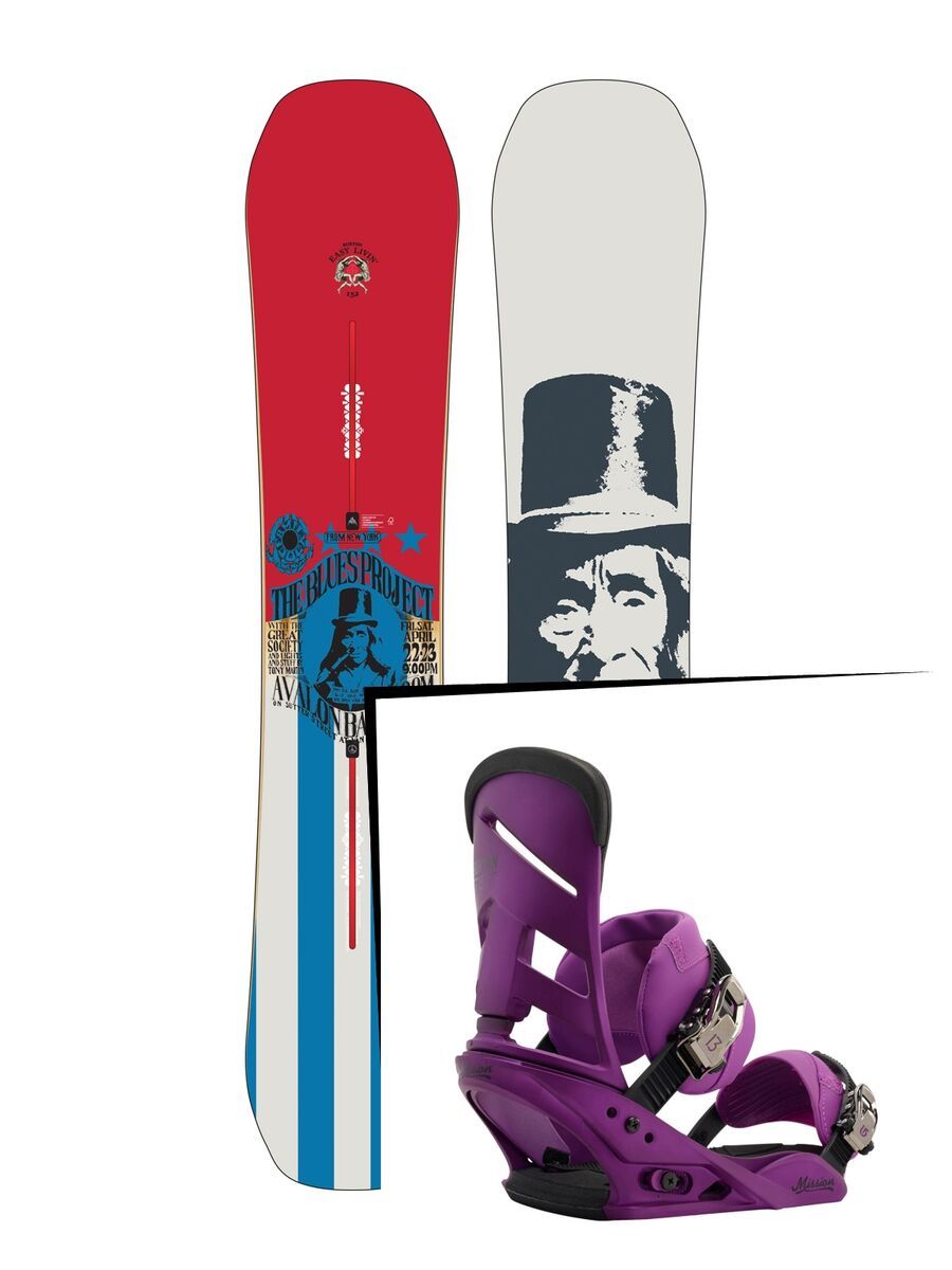 Set: Burton Easy Livin 2016 +  Mission (1191287S) - Bild 1