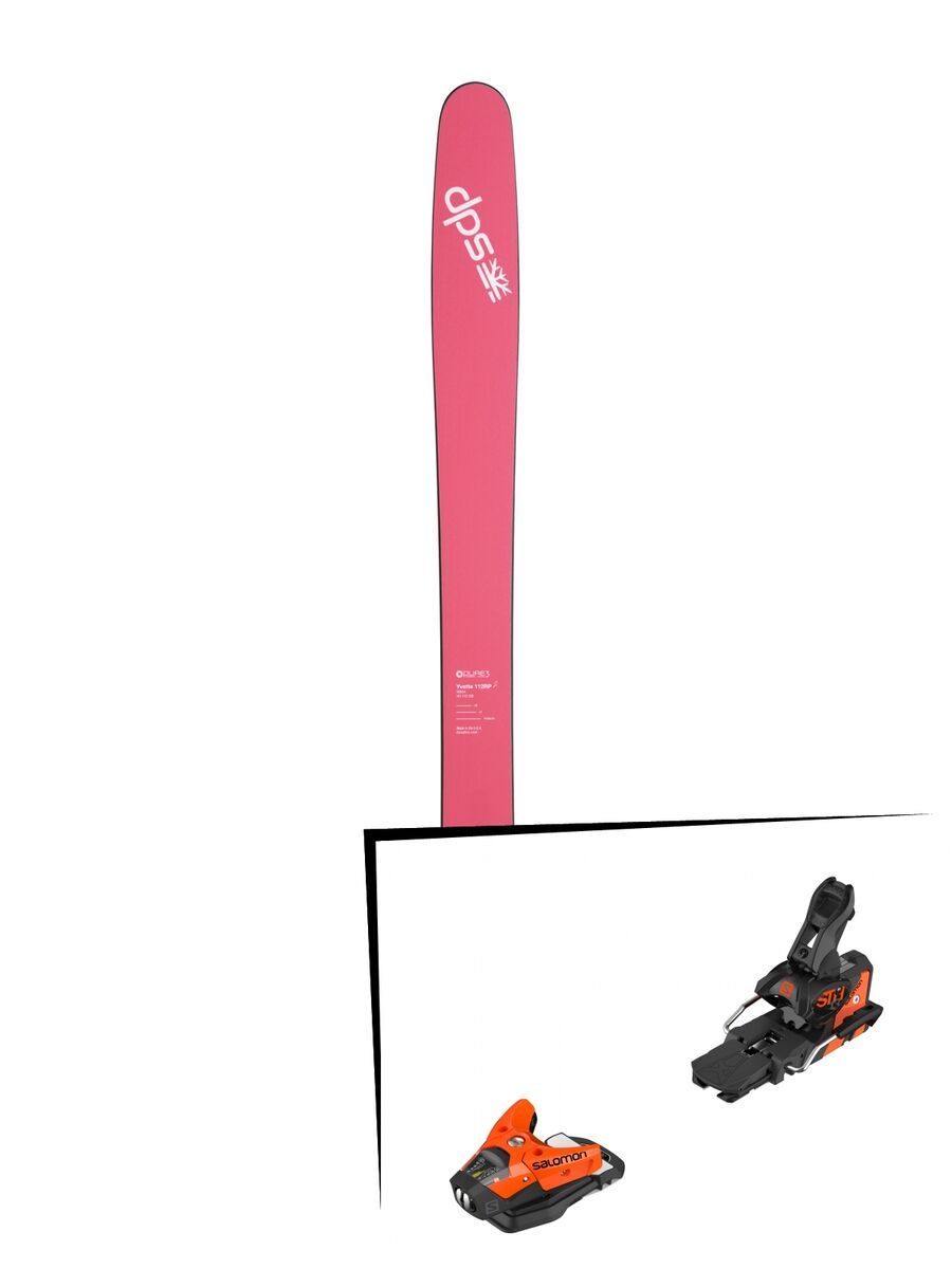 Set: DPS Skis Yvette 112 RP2 2017 + Salomon STH2 WTR 13 (2212357) - Bild 1