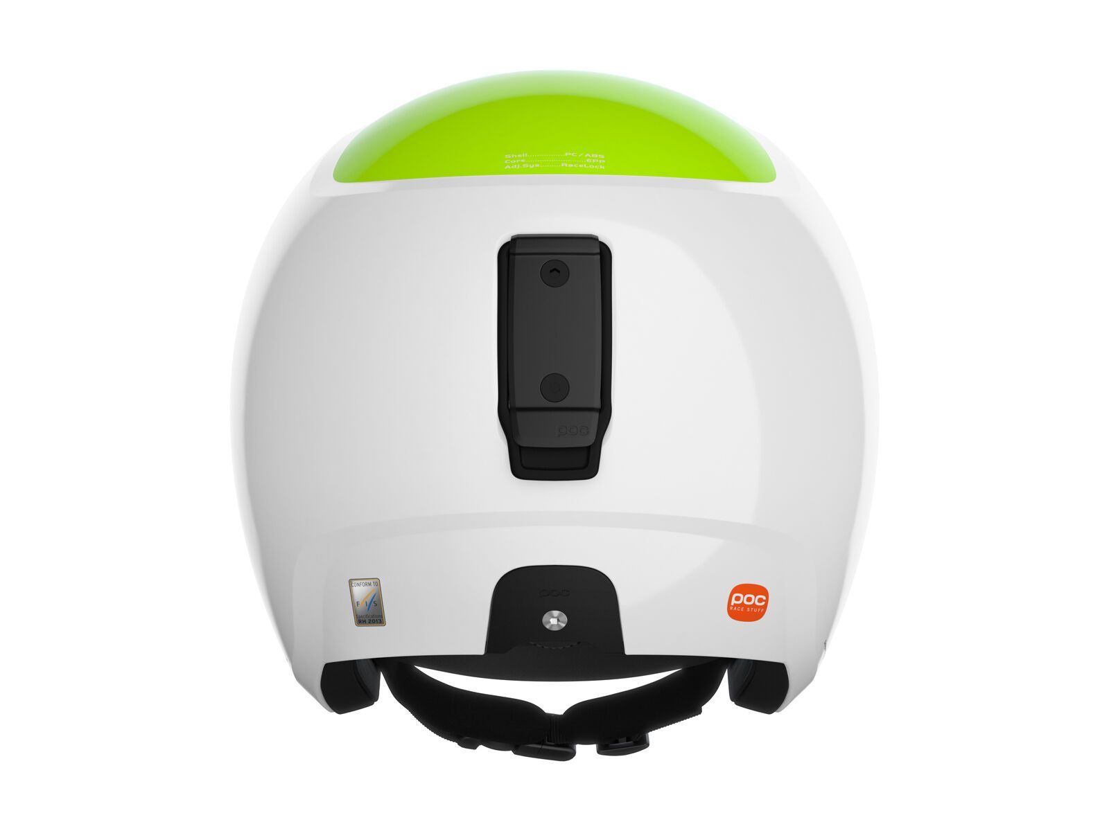 POC Skull Dura Jr, hydrogen white/fluorescent yellow/green - Bild 4