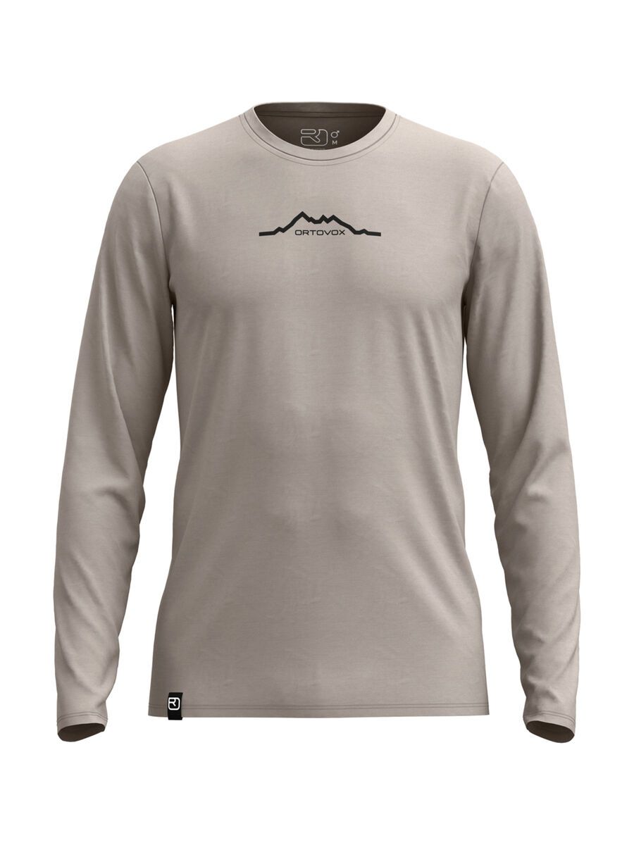Ortovox 150 Merino Cool Mountain LS M, dark linen - Bild 1