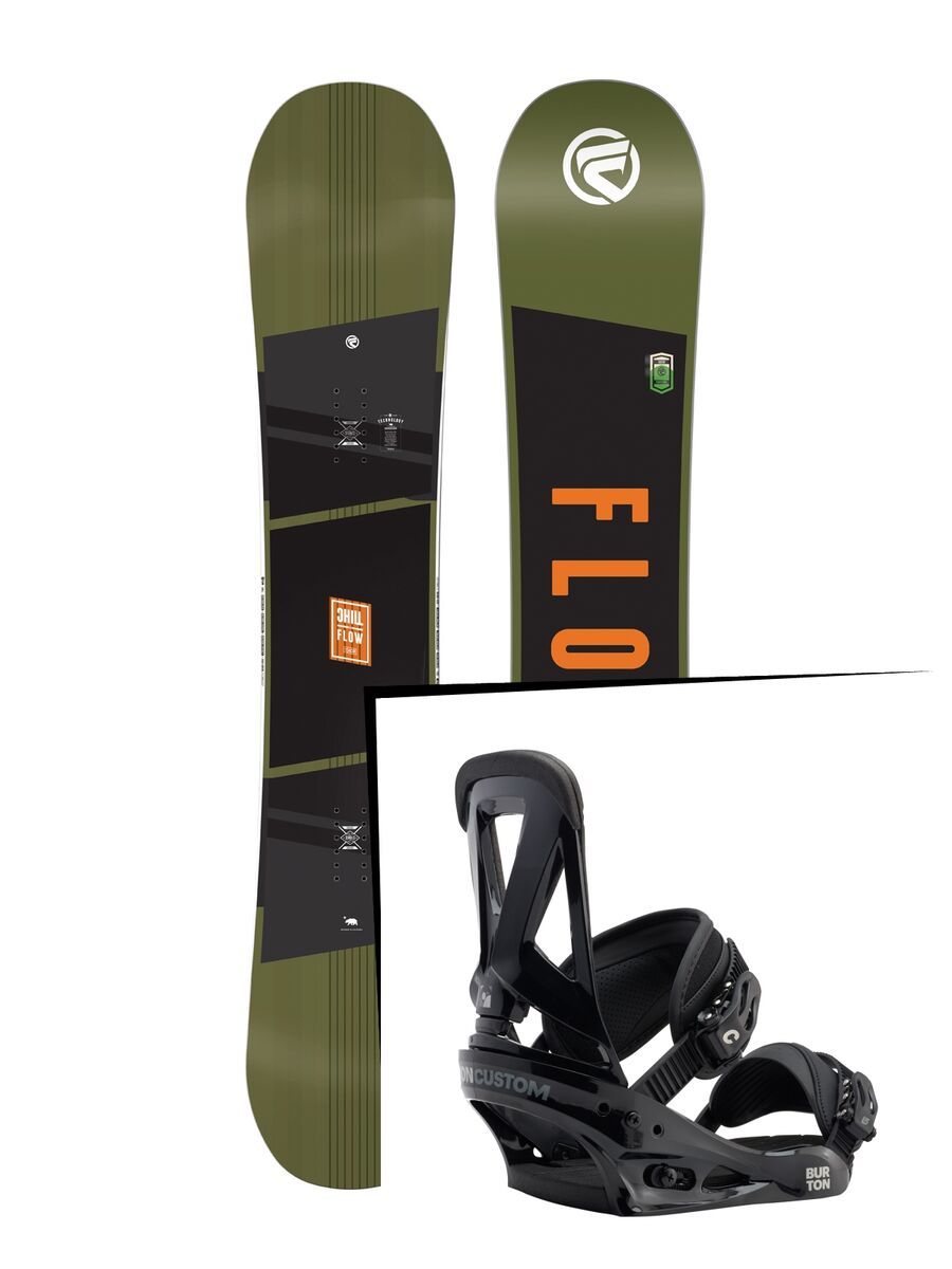 Set: Flow Chill 2017 + Burton Custom (1712739S) - Bild 1