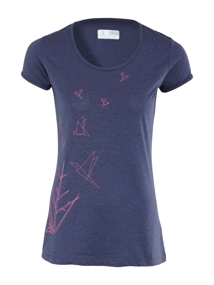 Scott Womens Trail MTN 30 s/sl Shirt, blue nights - Bild 1