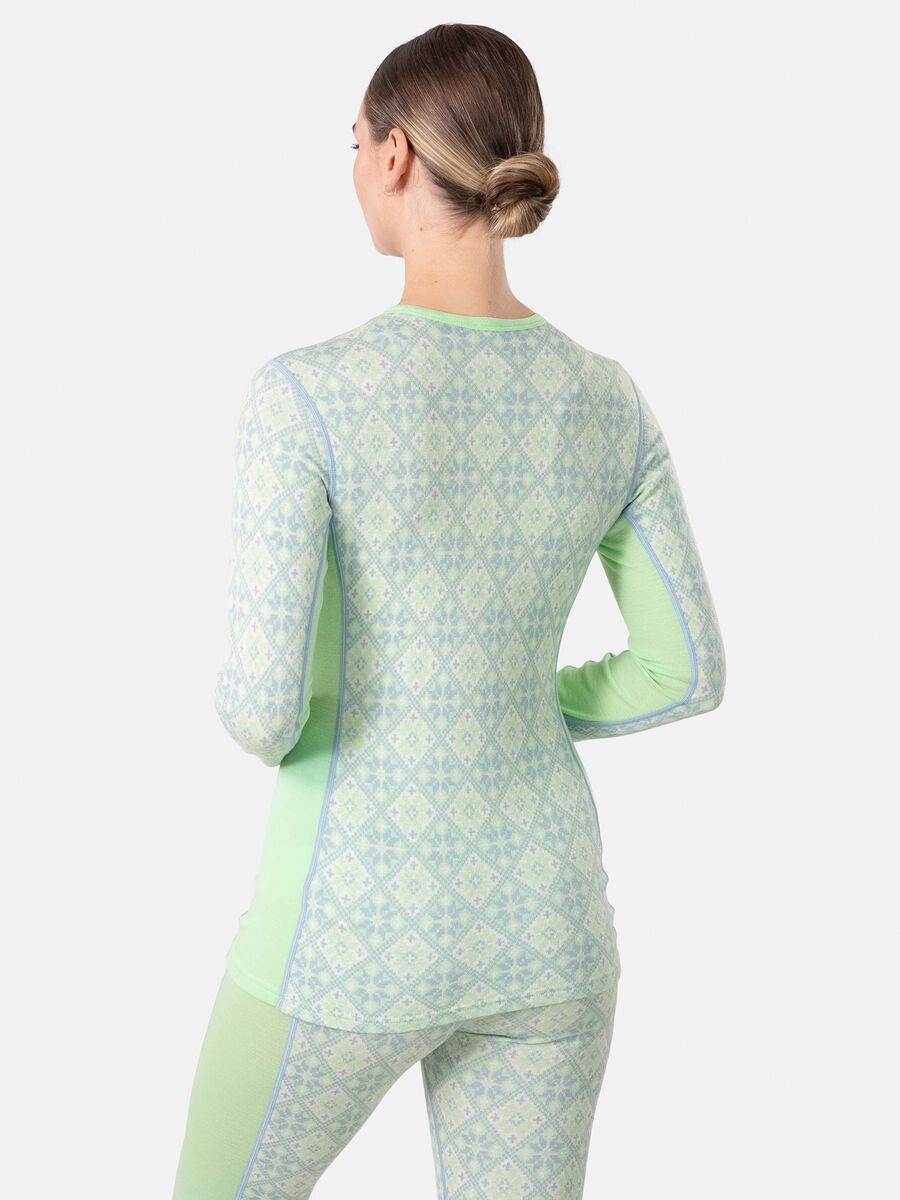 Kari Traa Rose Long Sleeve Baselayer, mint - Bild 4