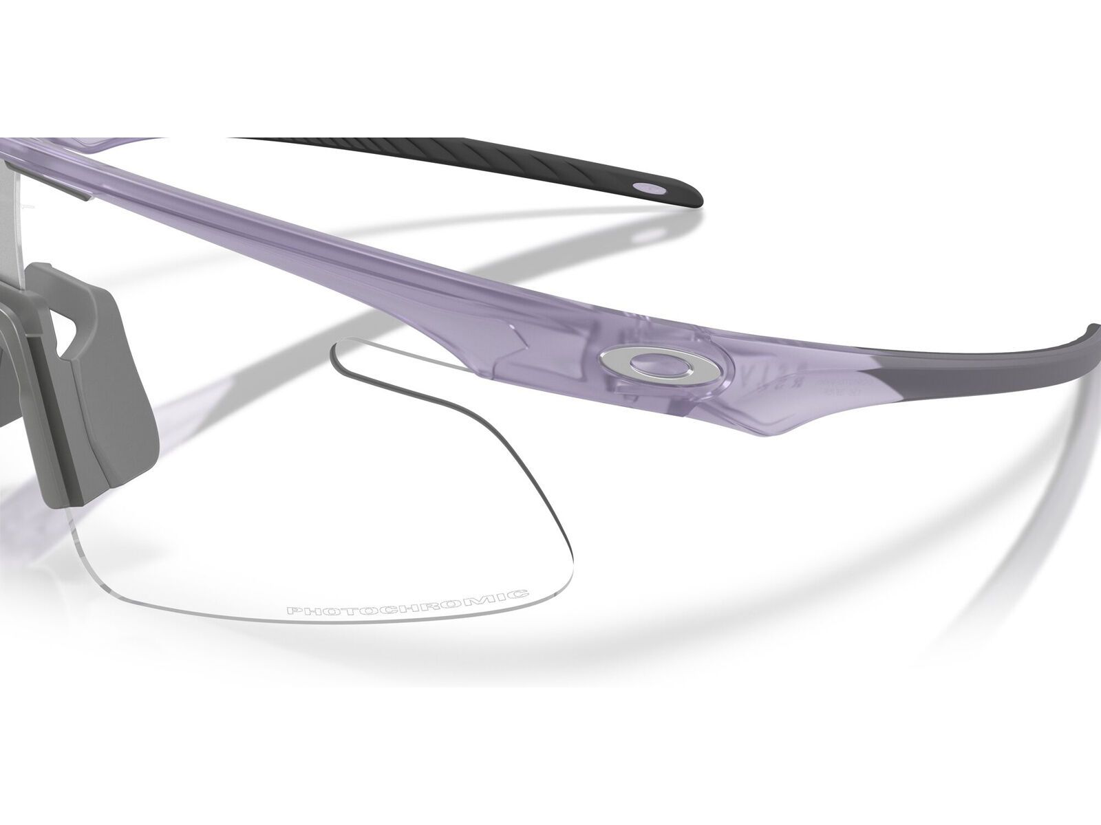 Oakley RSLV Lite, Clear To Black Iridium Photochromic / matte trans lilac - Bild 4
