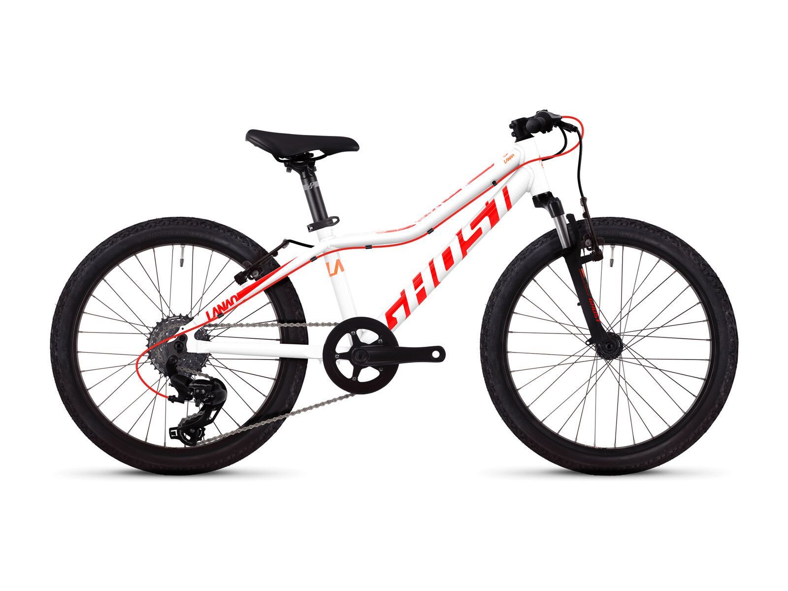 Ghost Lanao 2.0 AL, star white/neon red/juice orange - Bild 1