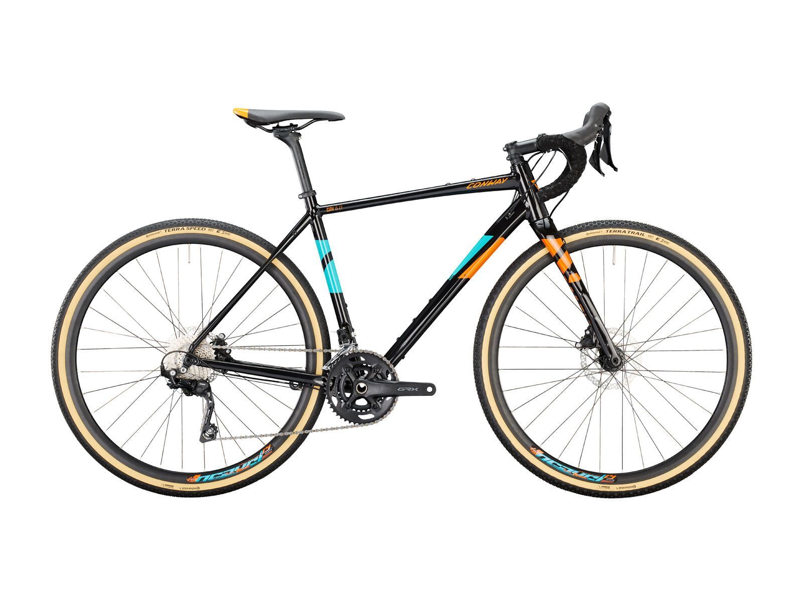 Conway GRV 6.0, black metallic/fresh orange - Bild 1