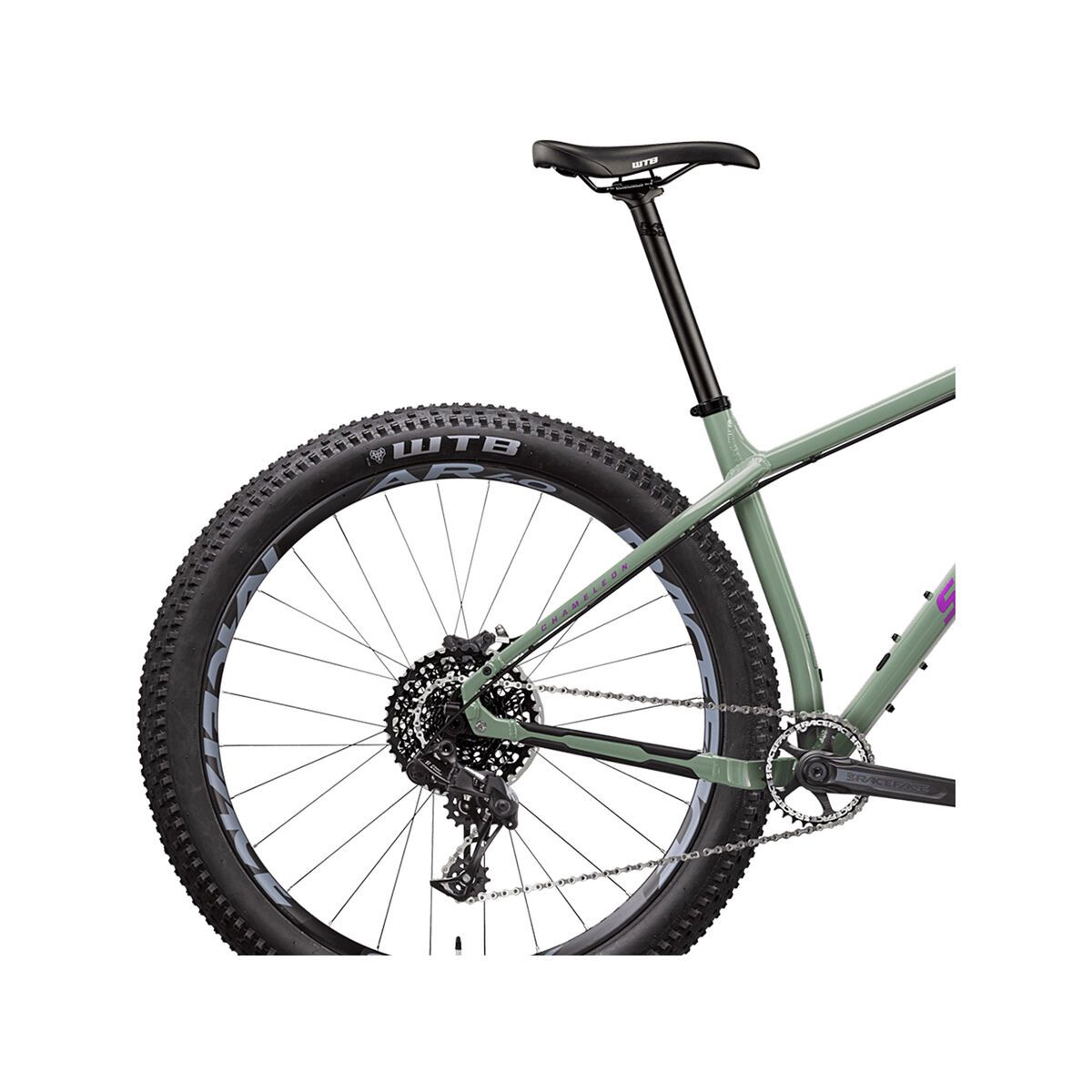 Santa Cruz Chameleon D 27.5 Plus, gloss olive and violet - Bild 6